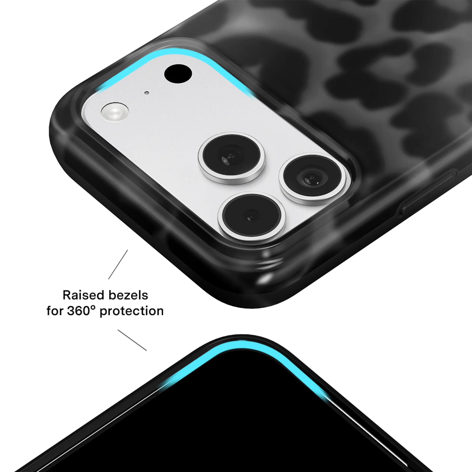 It Girl Black Leopard iPhone Case - Image 8
