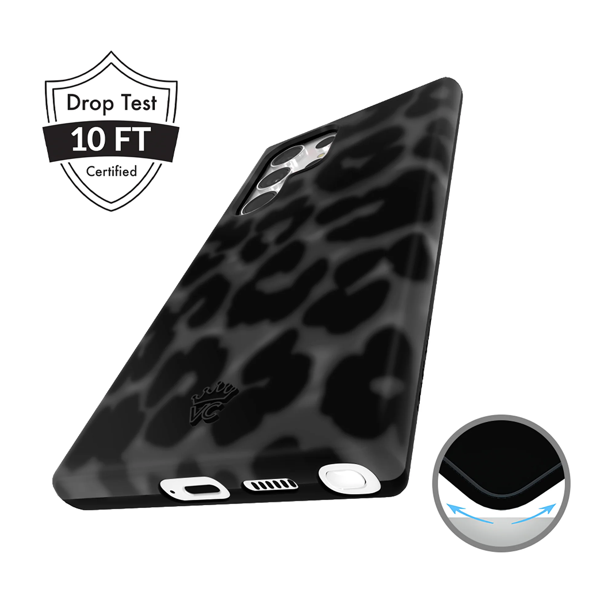 It Girl Black Leopard Samsung Case - Image 17