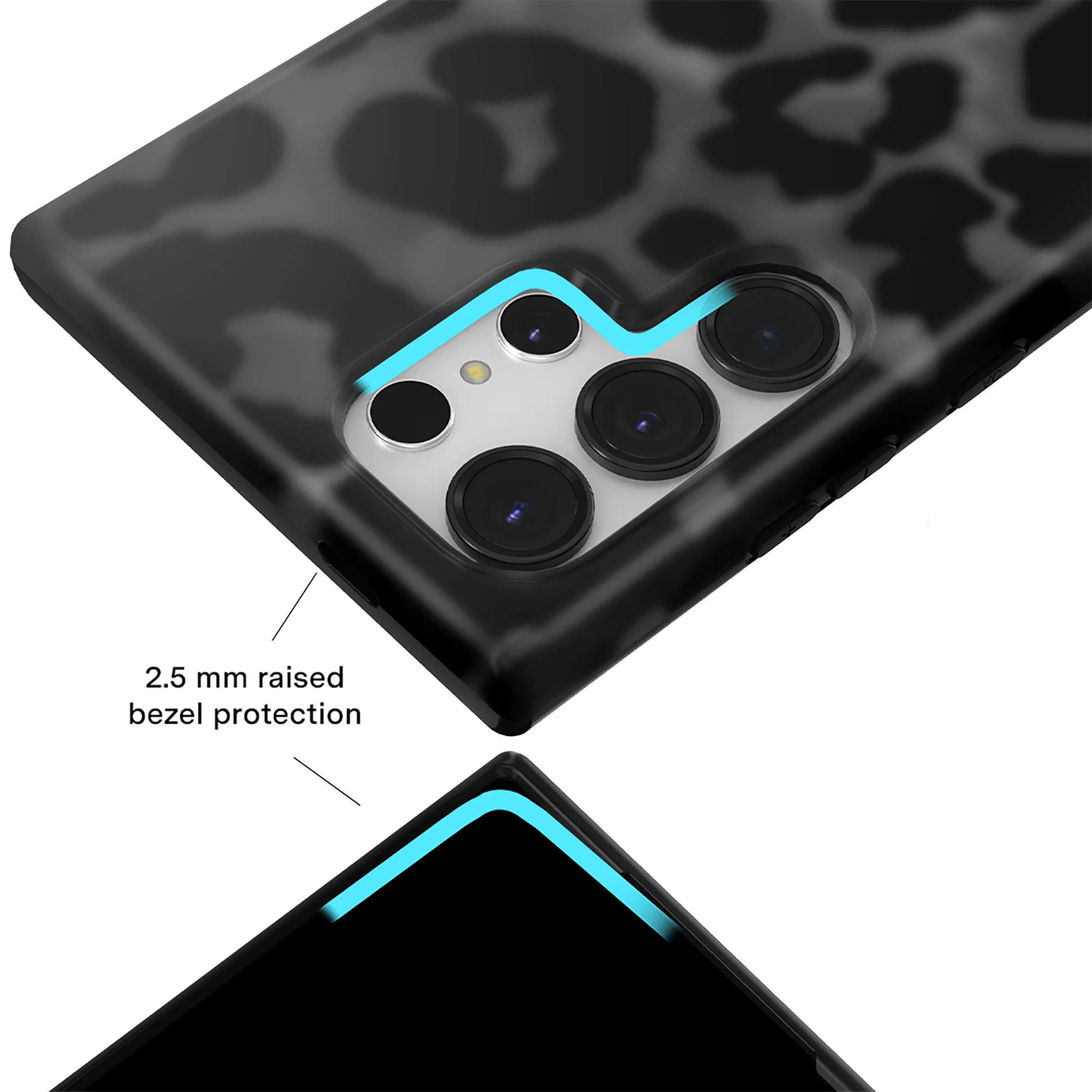 It Girl Black Leopard Samsung Case - Image 18