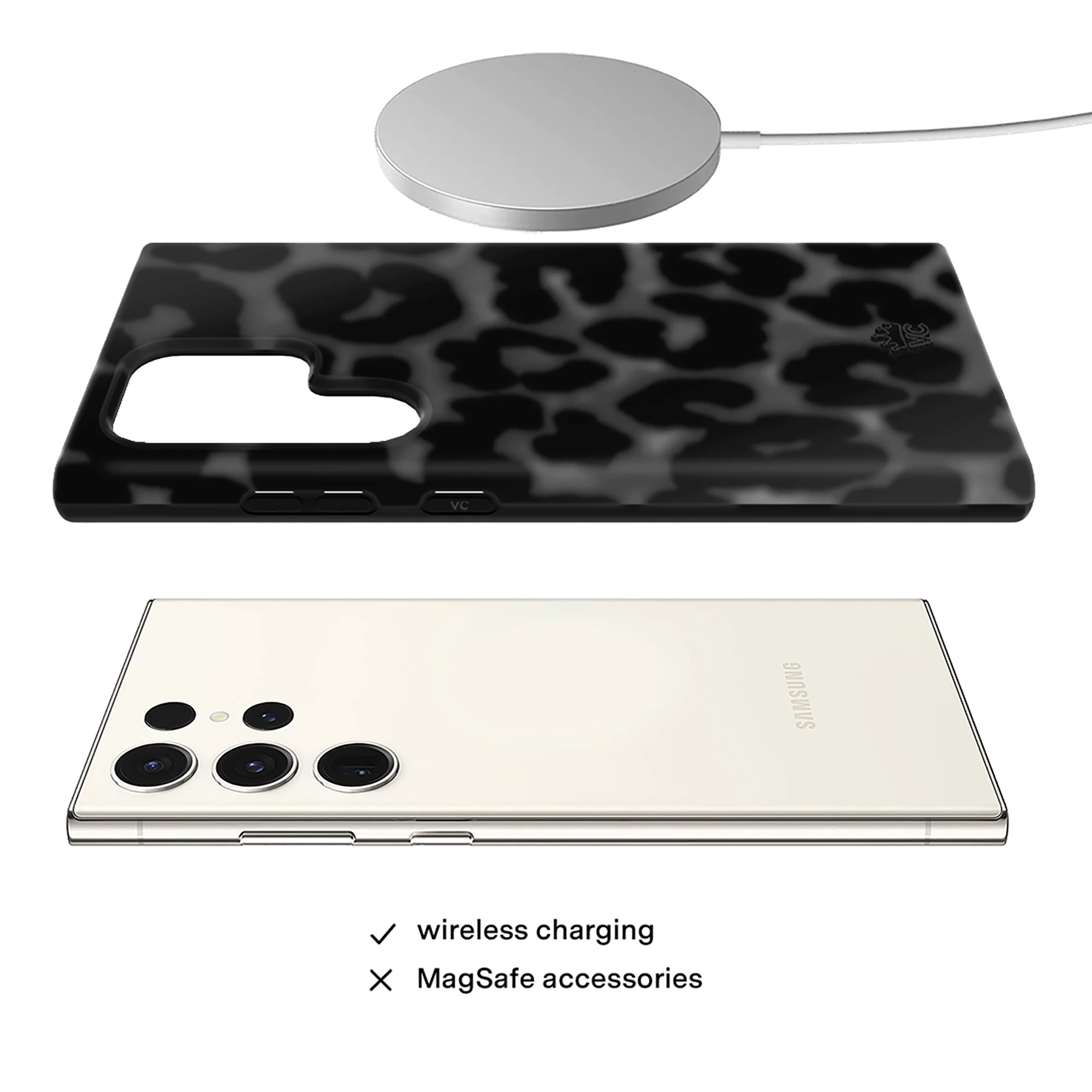 It Girl Black Leopard Samsung Case - Image 19