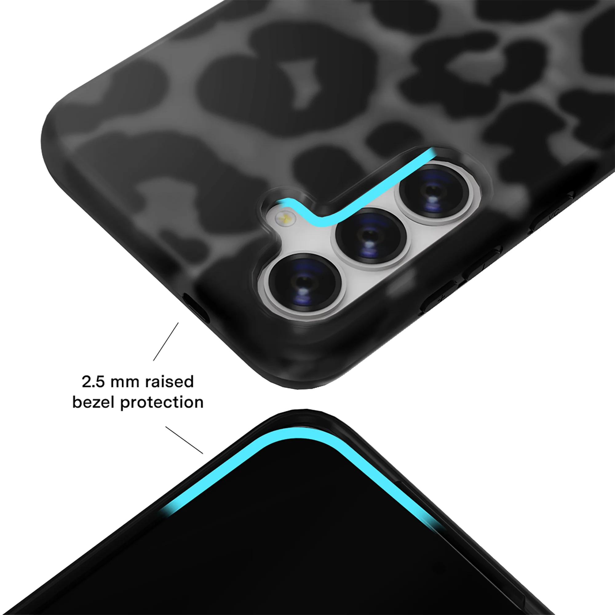 It Girl Black Leopard Samsung Case - Image 23