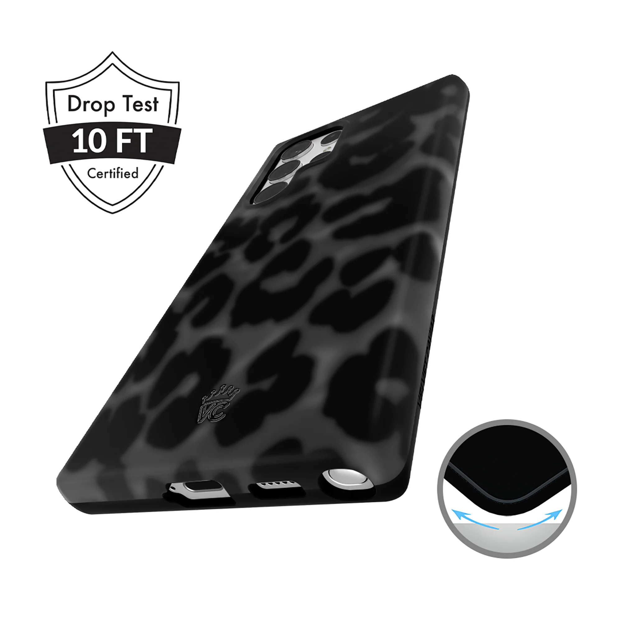 It Girl Black Leopard Samsung Case - Image 27