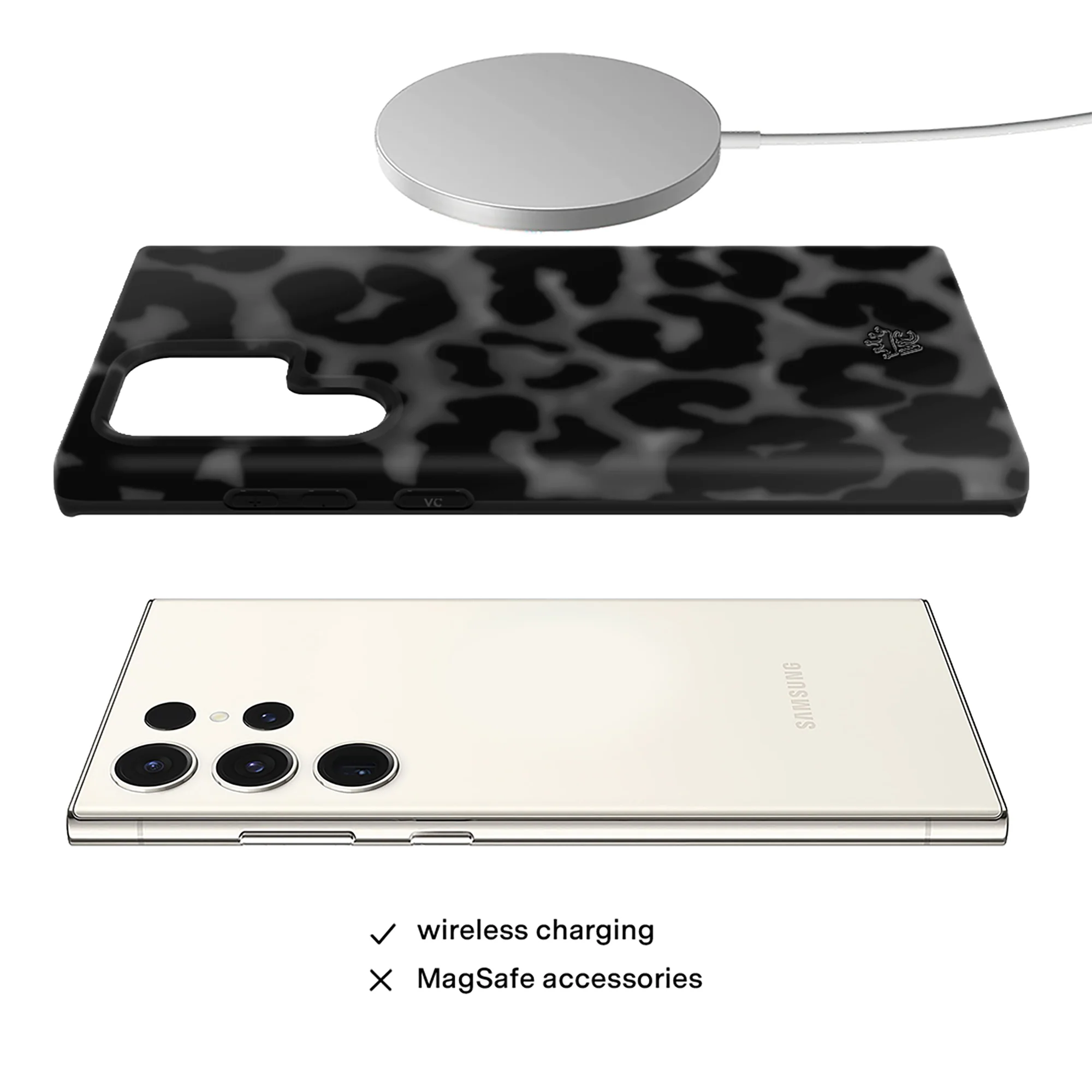 It Girl Black Leopard Samsung Case - Image 29