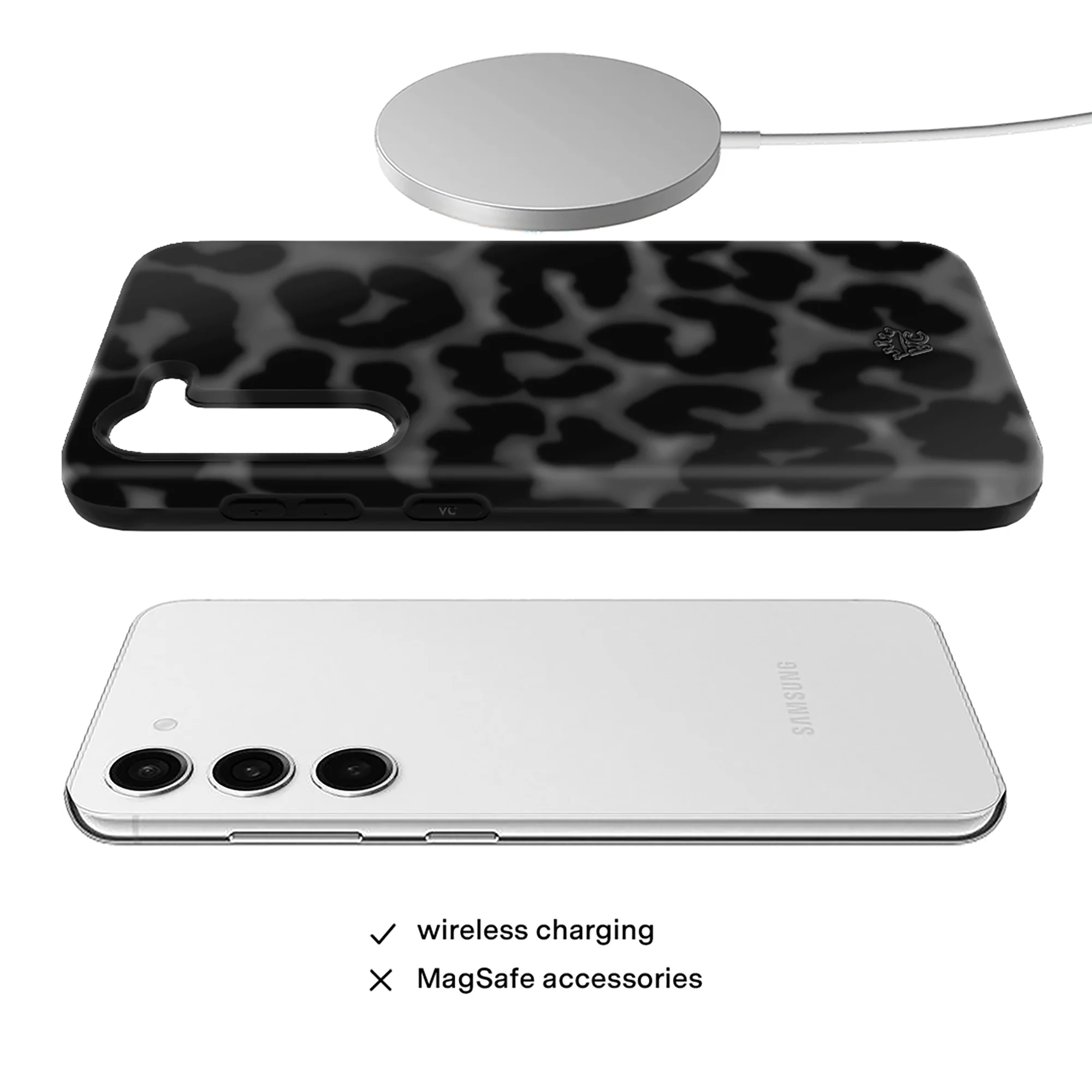 It Girl Black Leopard Samsung Case - Image 34