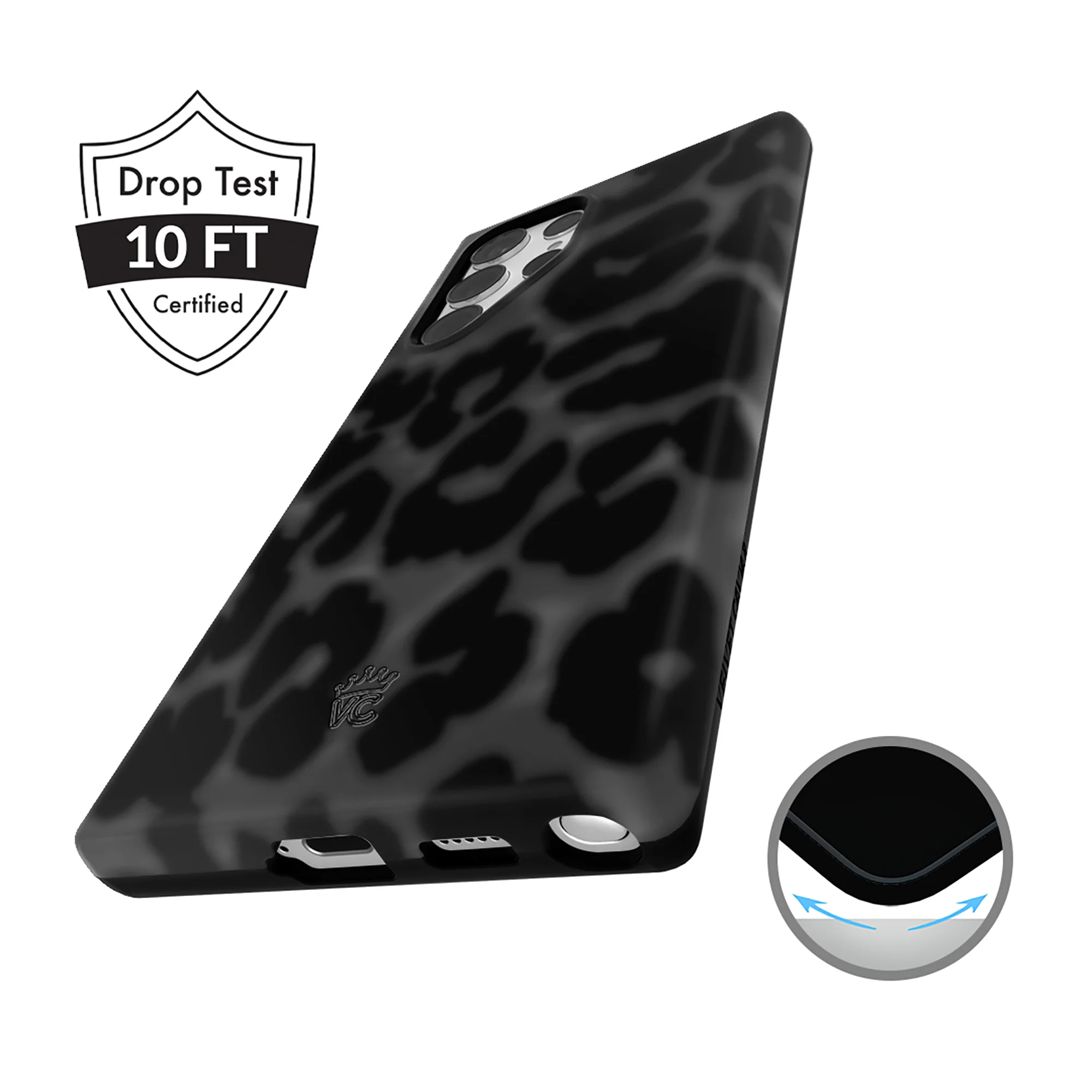 It Girl Black Leopard Samsung Case - Image 42