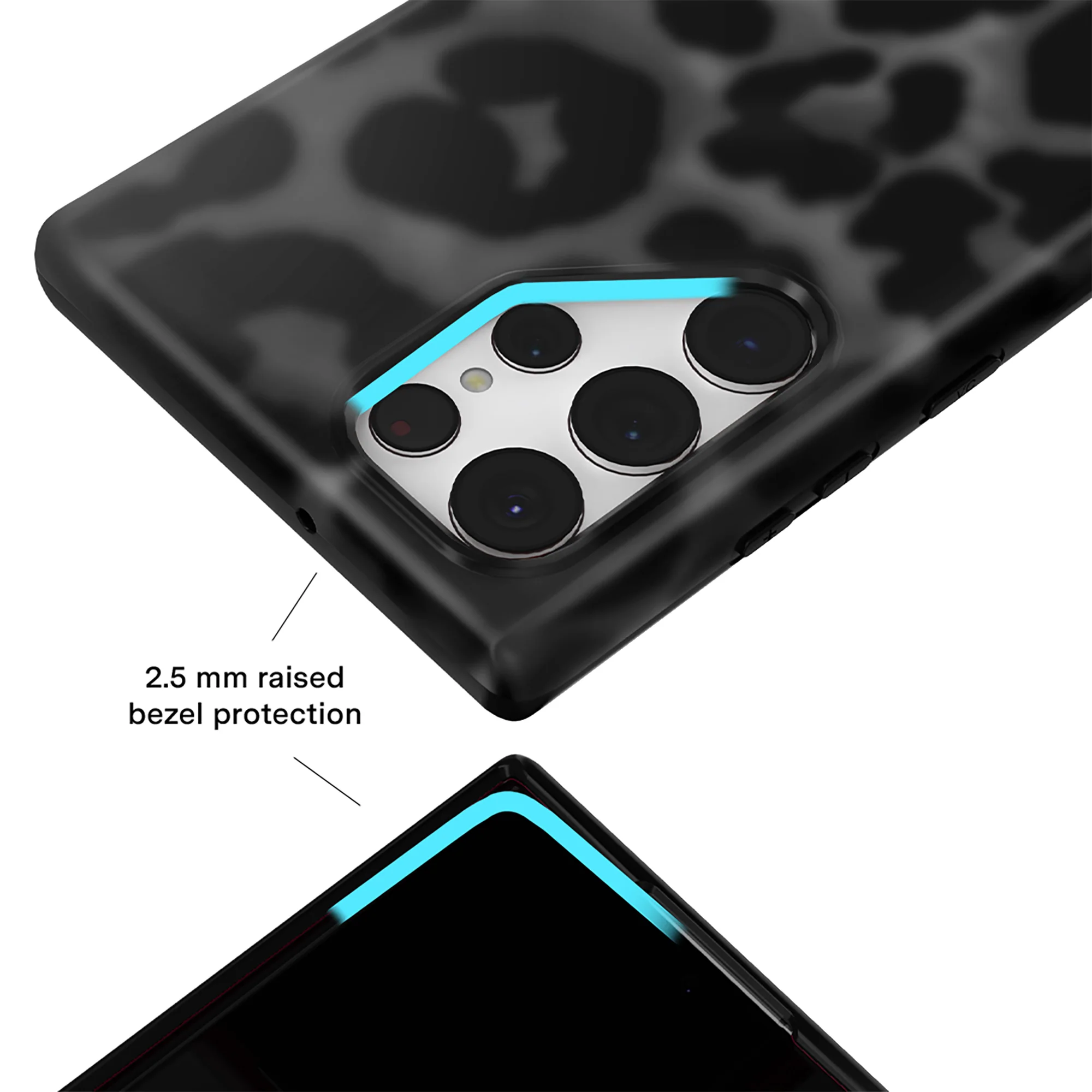 It Girl Black Leopard Samsung Case - Image 43