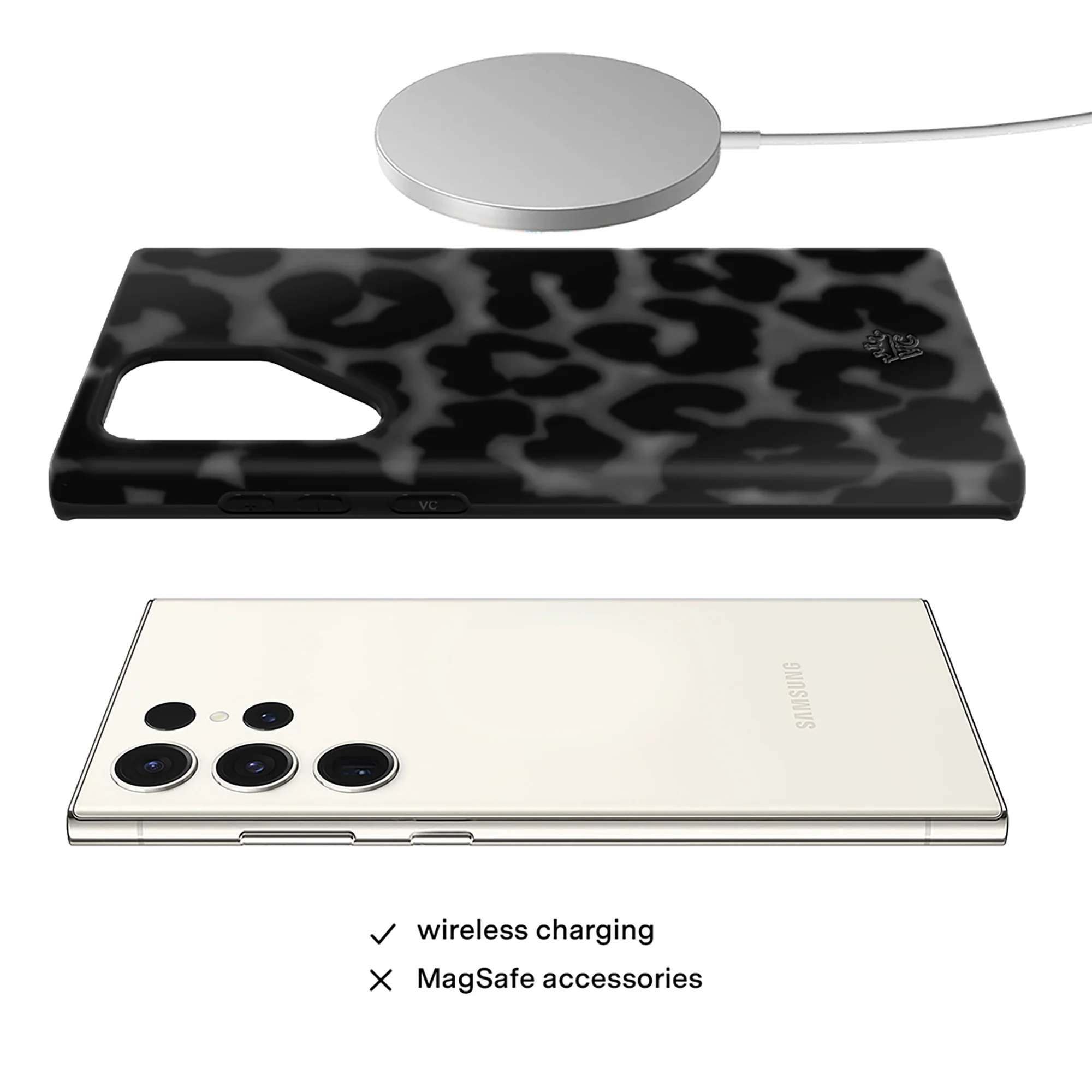 It Girl Black Leopard Samsung Case - Image 44