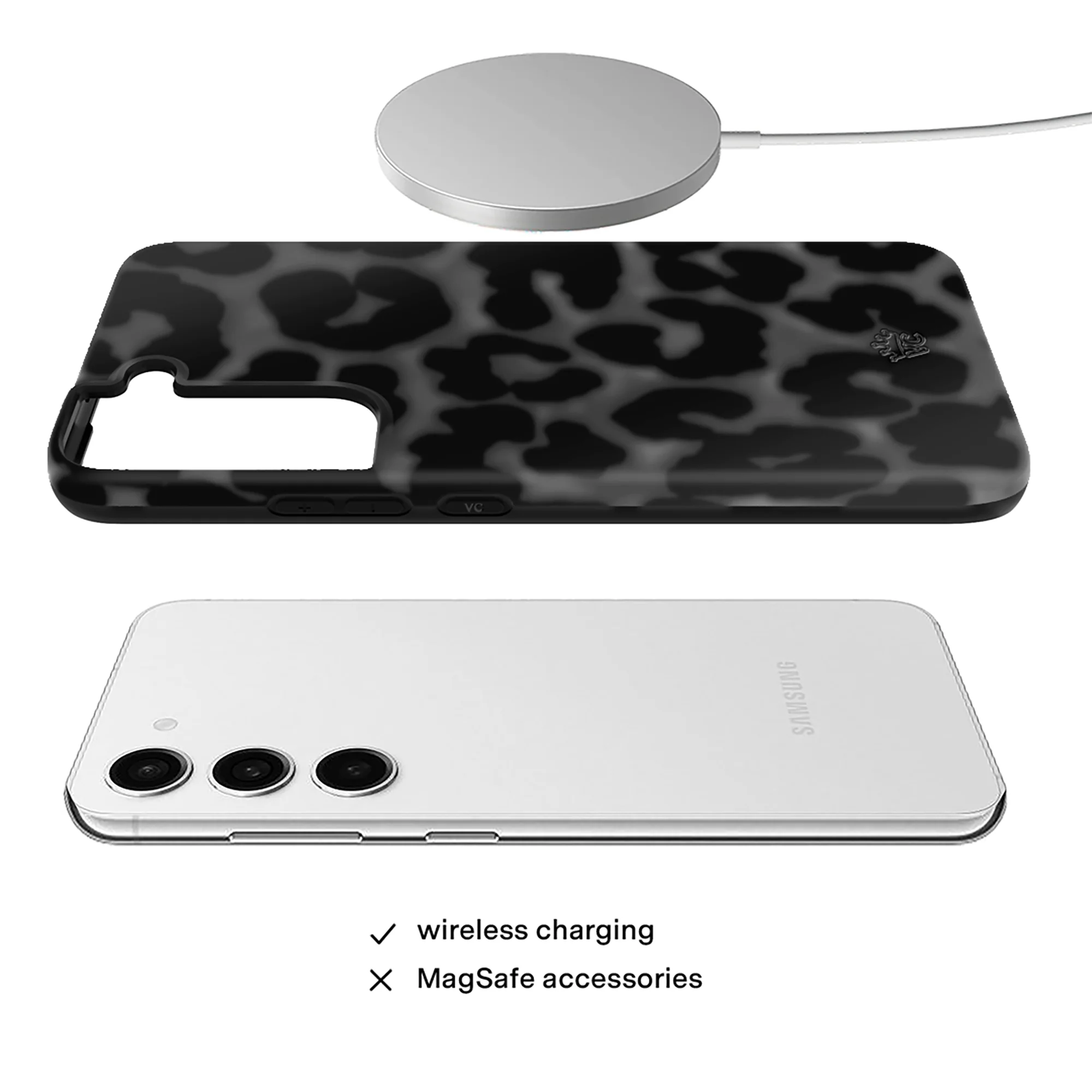 It Girl Black Leopard Samsung Case - Image 54