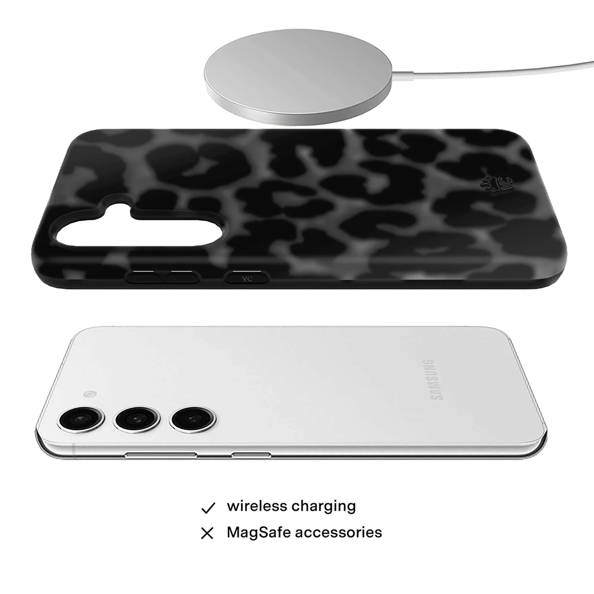 It Girl Black Leopard Samsung Case - Image 59
