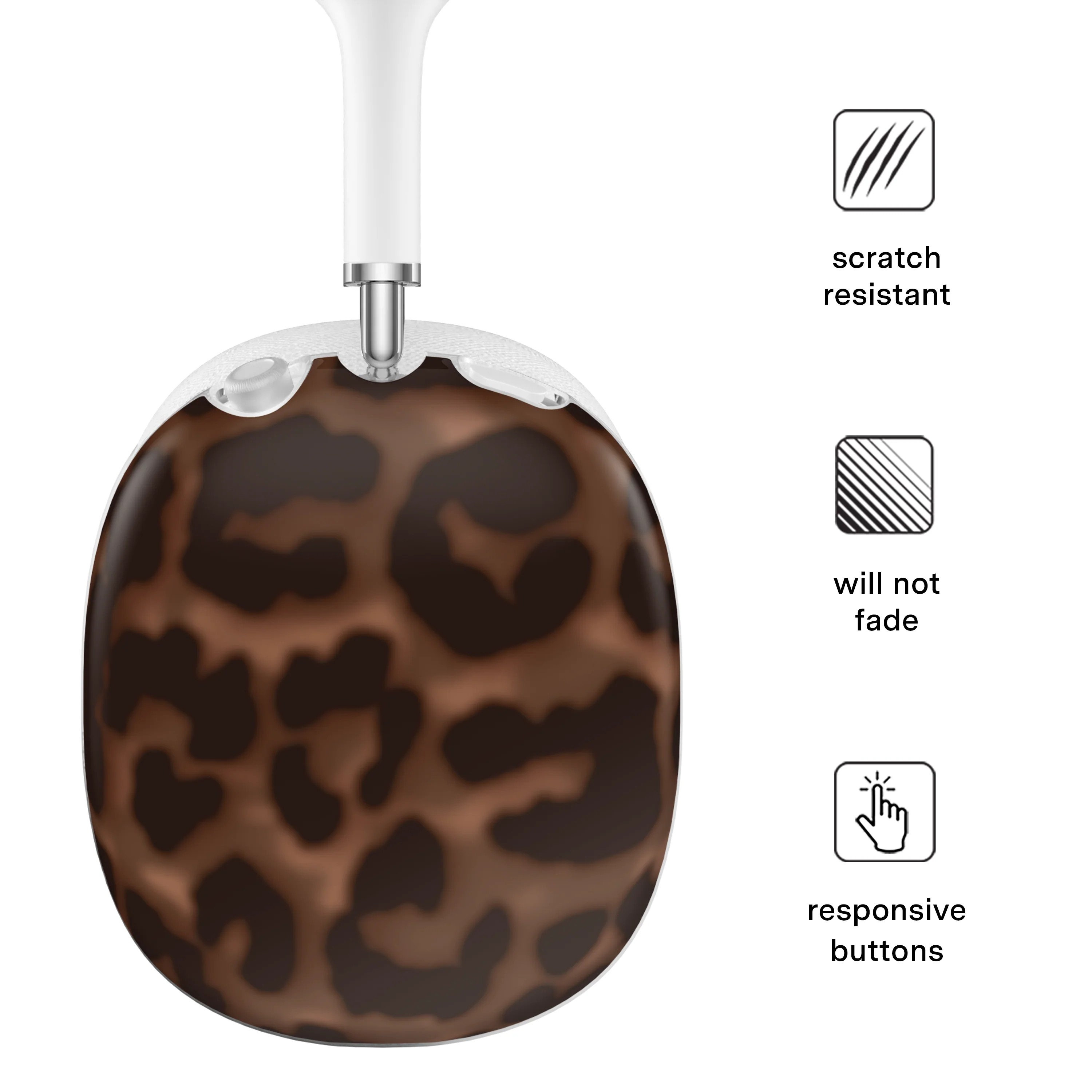 It Girl Leopard AirPod Max Case - Image 3