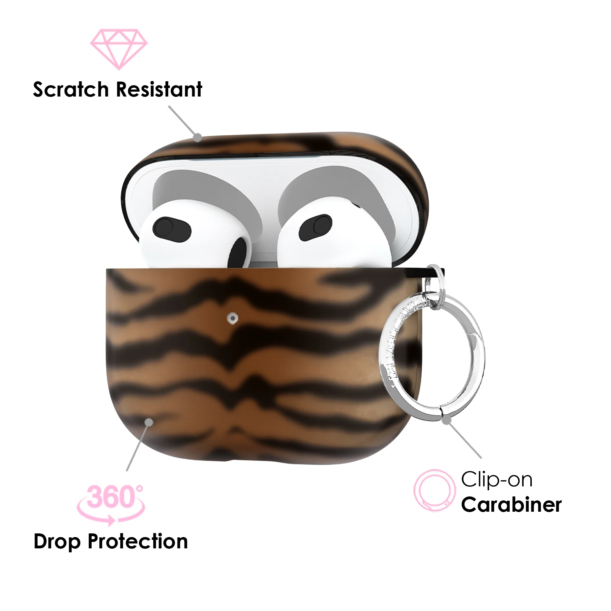It Girl Tiger AirPod Case - Image 8