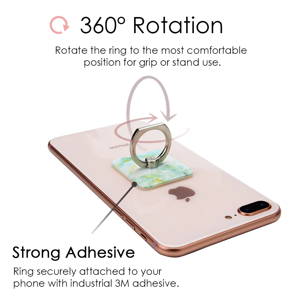 Jade Marble Phone Ring - Image 3