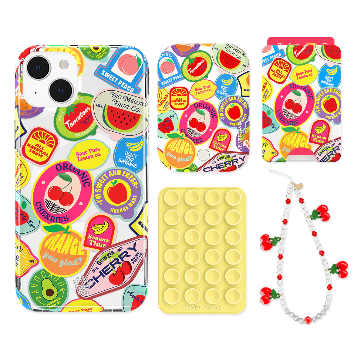 Juicy Fruits iPhone Bundle Set - Wallet - Image 9