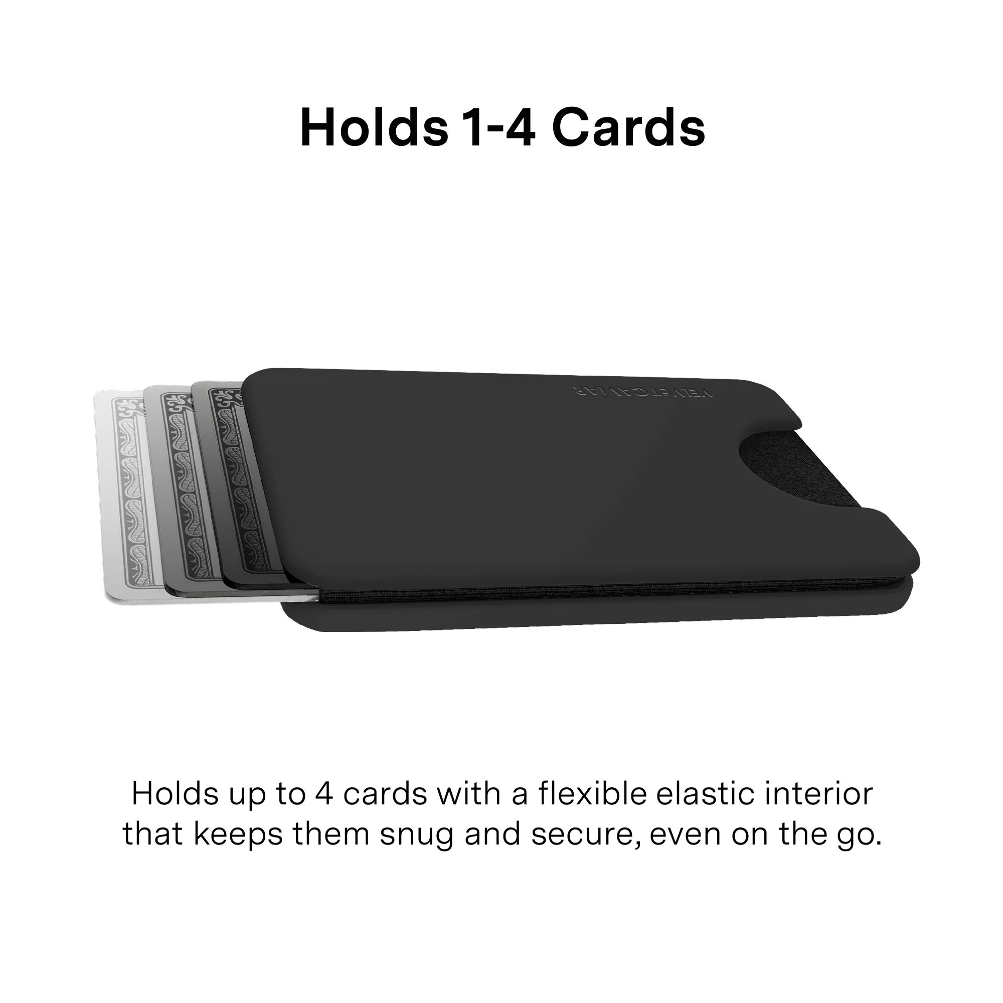 Just Black MagSafe Wallet - Image 2