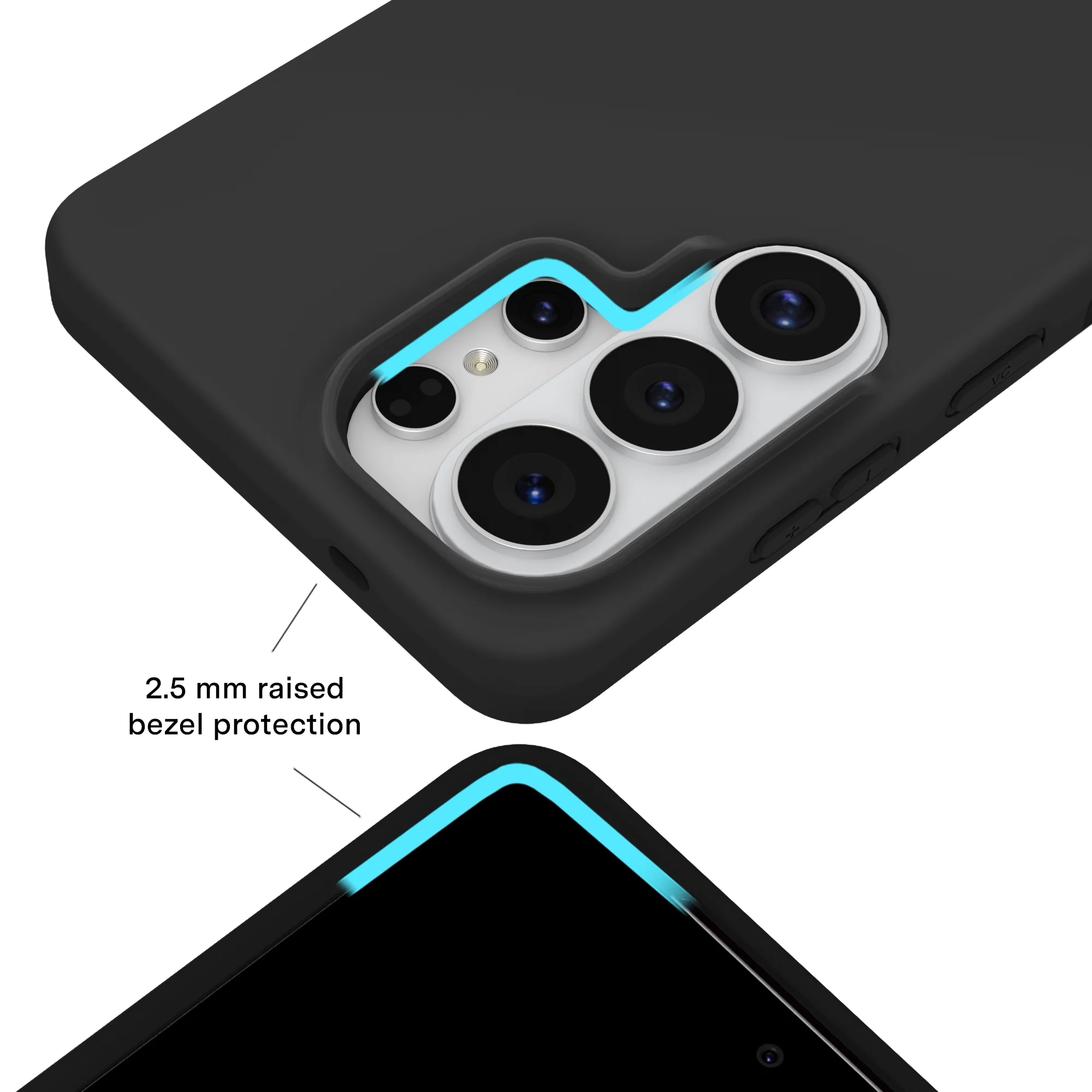 Just Black Samsung Case - Image 59