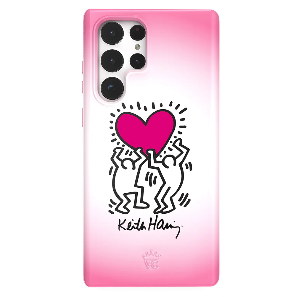 Keith Haring Pink Heart Samsung Case - Image 13