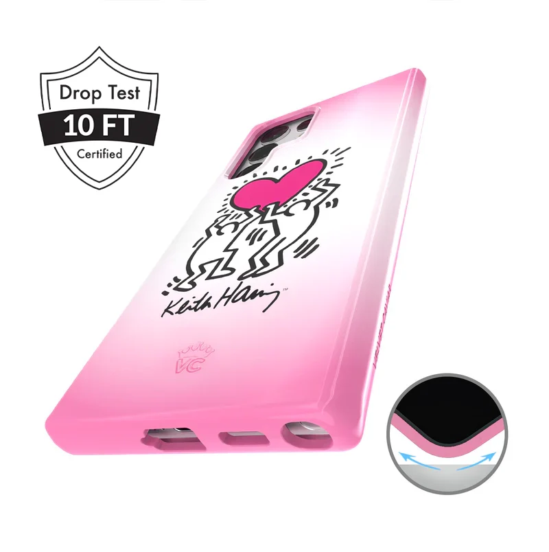 Keith Haring Pink Heart Samsung Case - Image 16