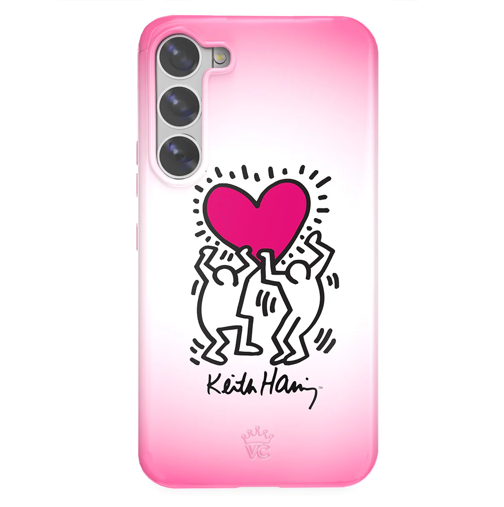 Keith Haring Pink Heart Samsung Case - Image 7