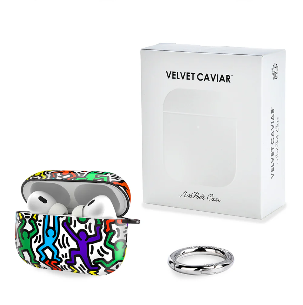 Keith Haring Rainbow Dancers AirPod Case - Image 10
