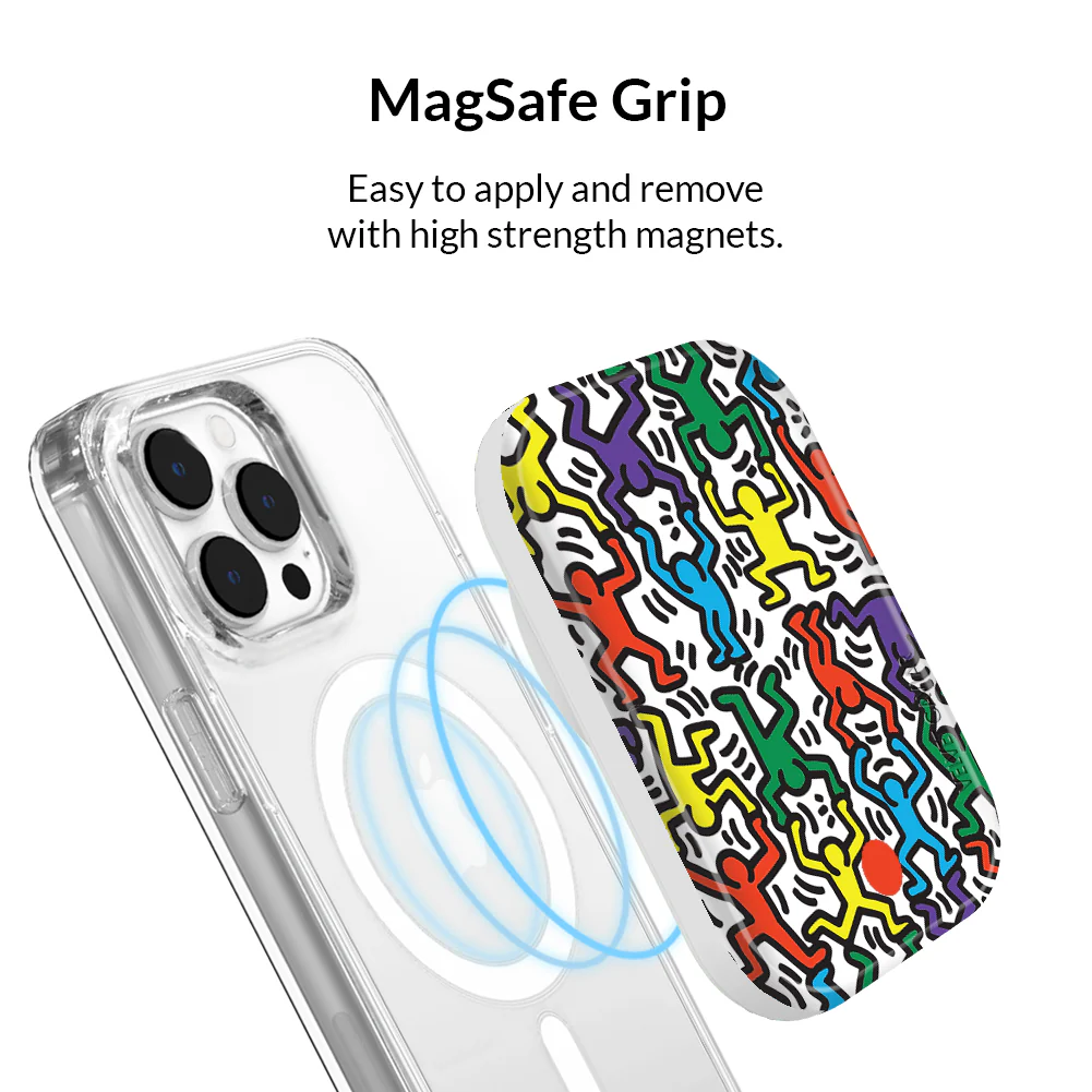 Keith Haring Rainbow Dancers MagSafe Battery Power Pack - Image 4