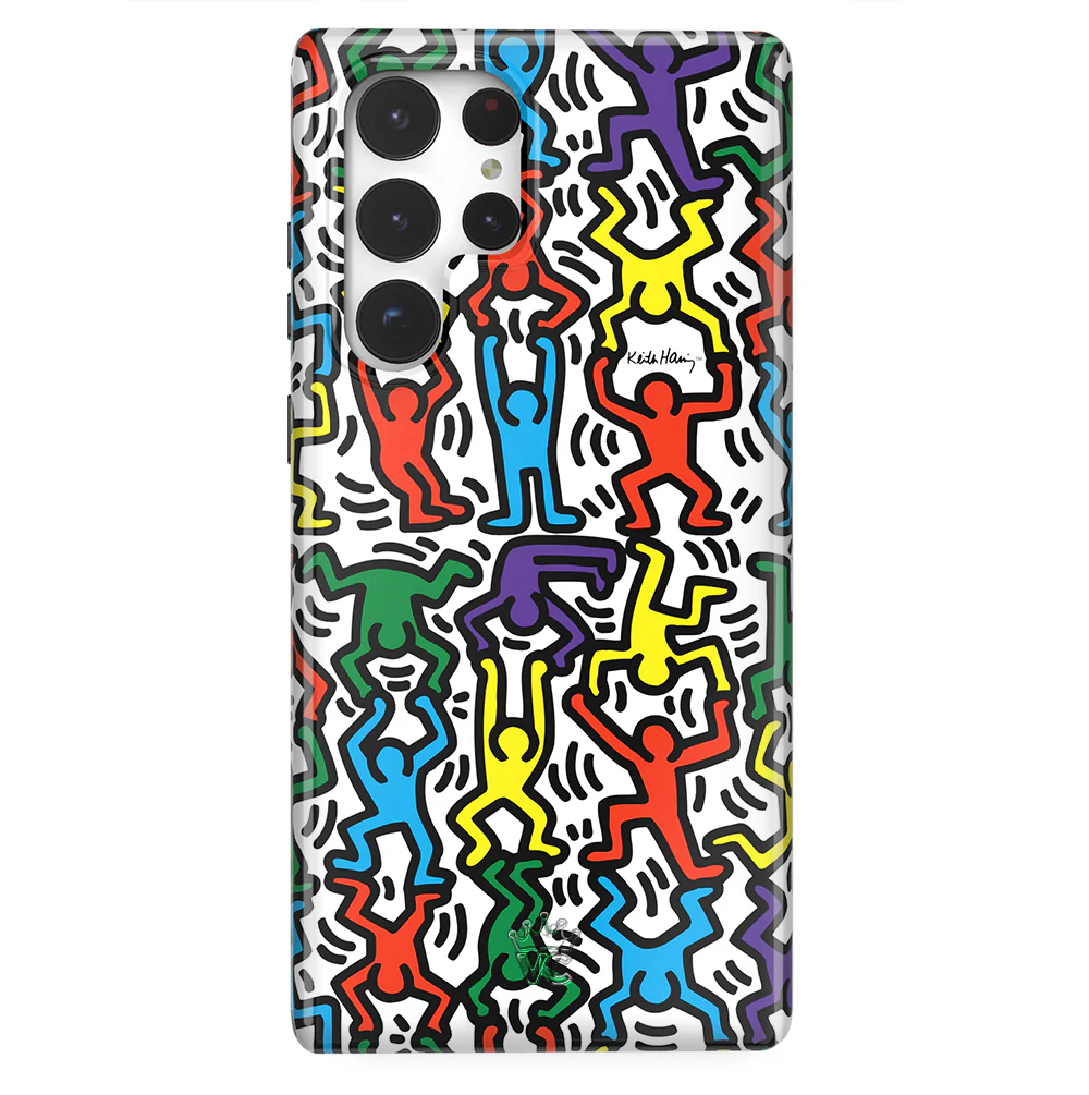 Keith Haring Rainbow Dancers Samsung Case - Image 13