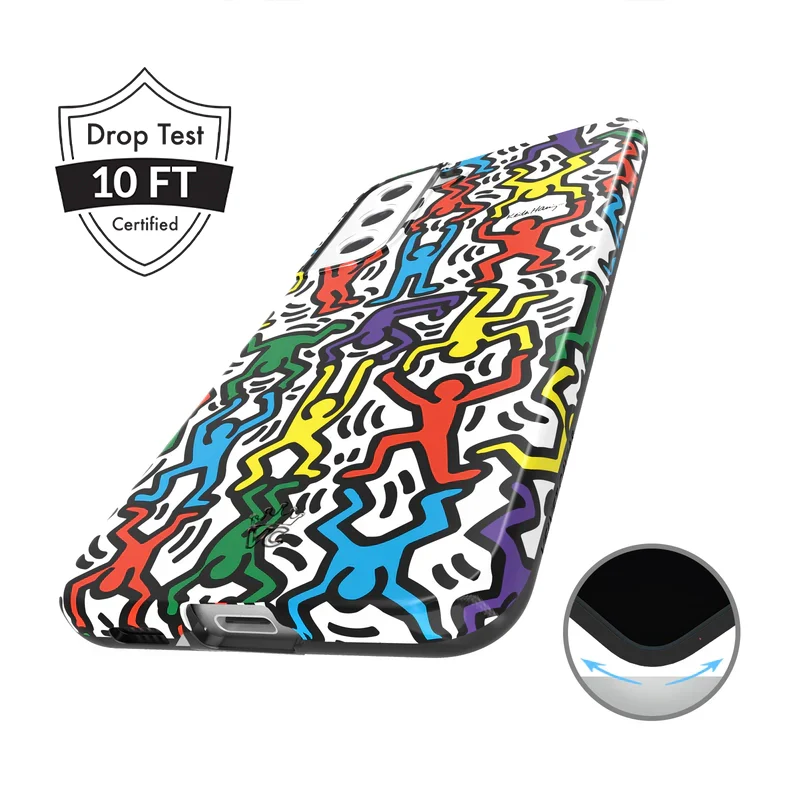 Keith Haring Rainbow Dancers Samsung Case - Image 26