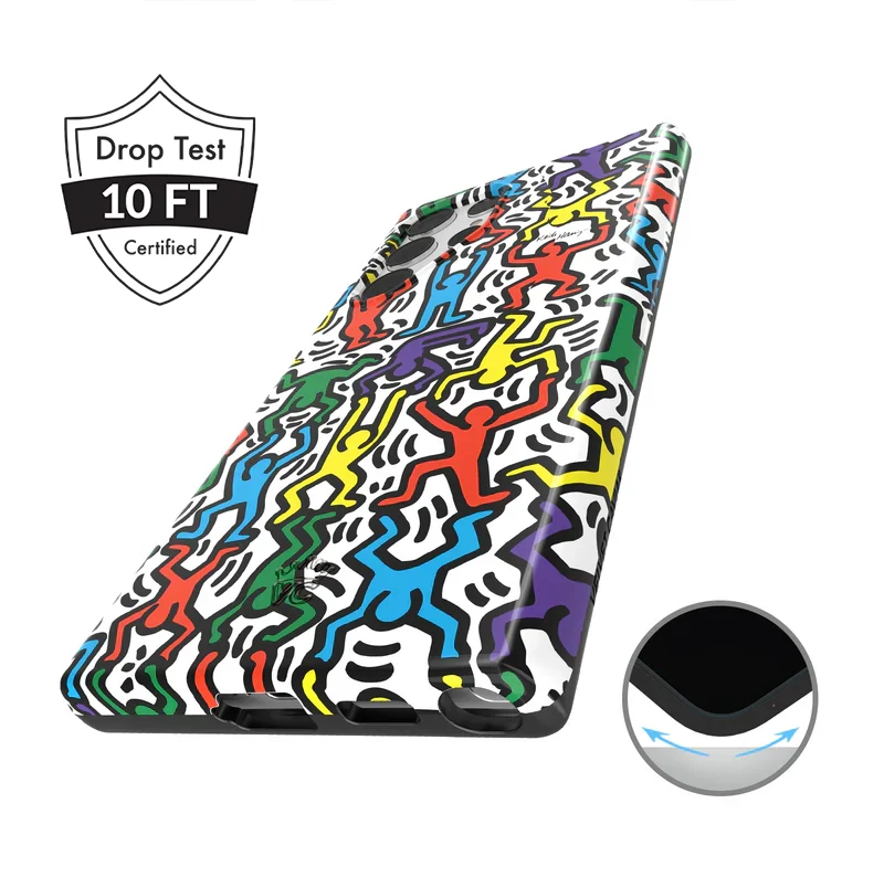 Keith Haring Rainbow Dancers Samsung Case - Image 31