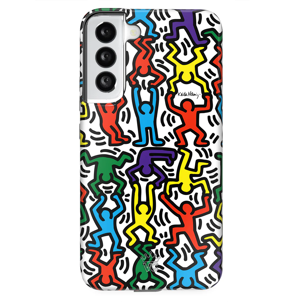 Keith Haring Rainbow Dancers Samsung Case - Image 38