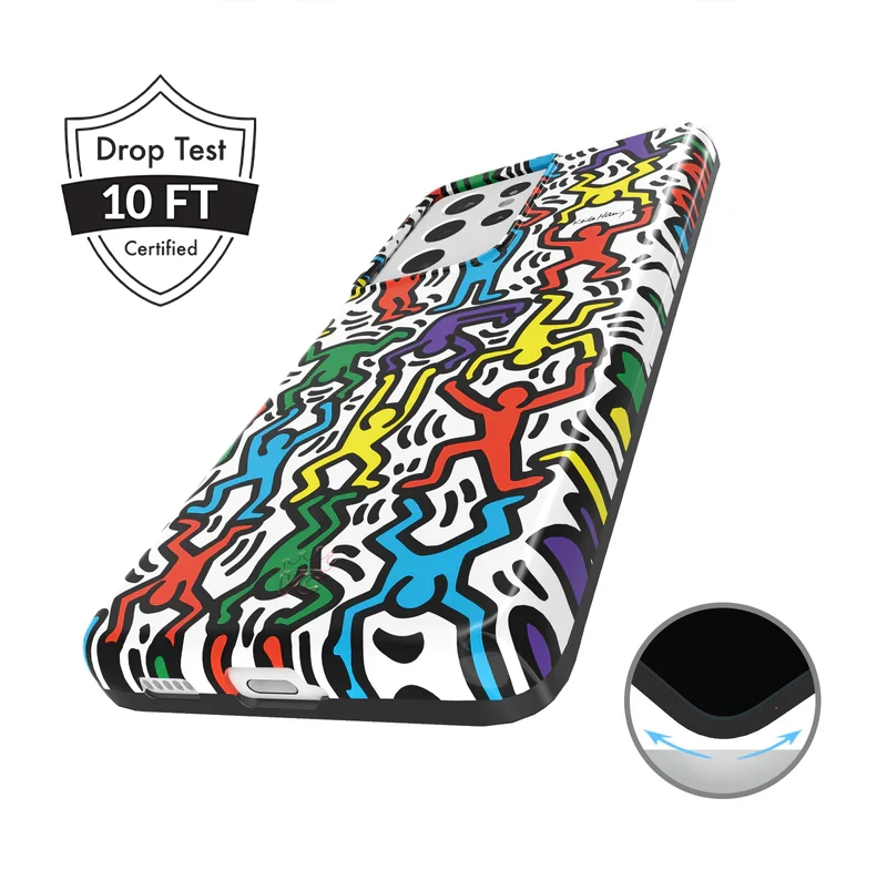 Keith Haring Rainbow Dancers Samsung Case - Image 46