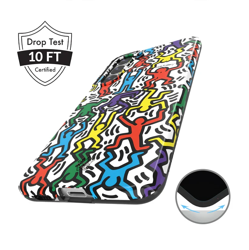 Keith Haring Rainbow Dancers Samsung Case - Image 5