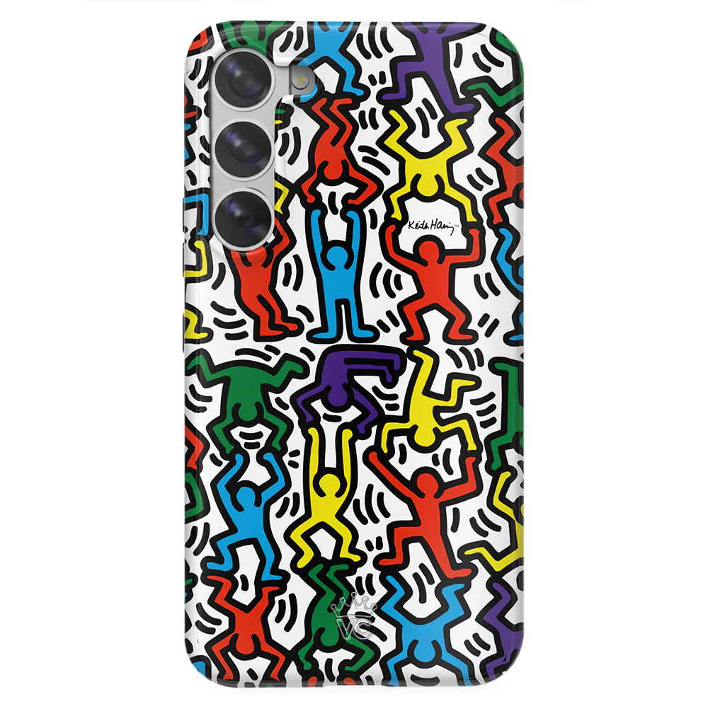 Keith Haring Rainbow Dancers Samsung Case - Image 7