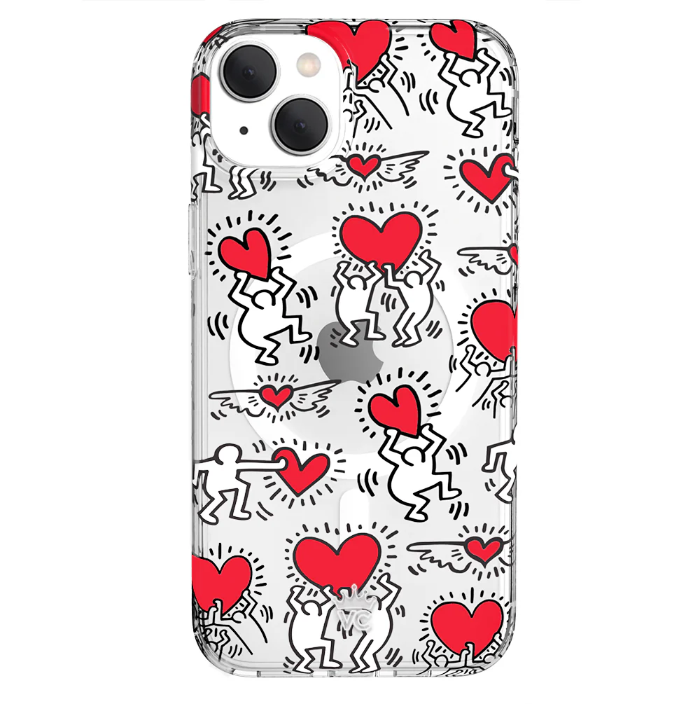 Keith Haring Heart-ist iPhone Case - Image 13