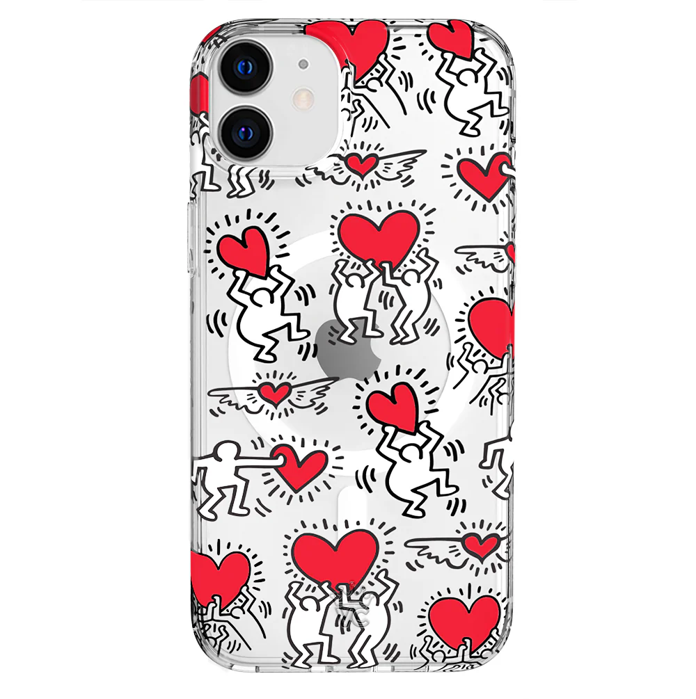 Keith Haring Heart-ist iPhone Case - Image 73