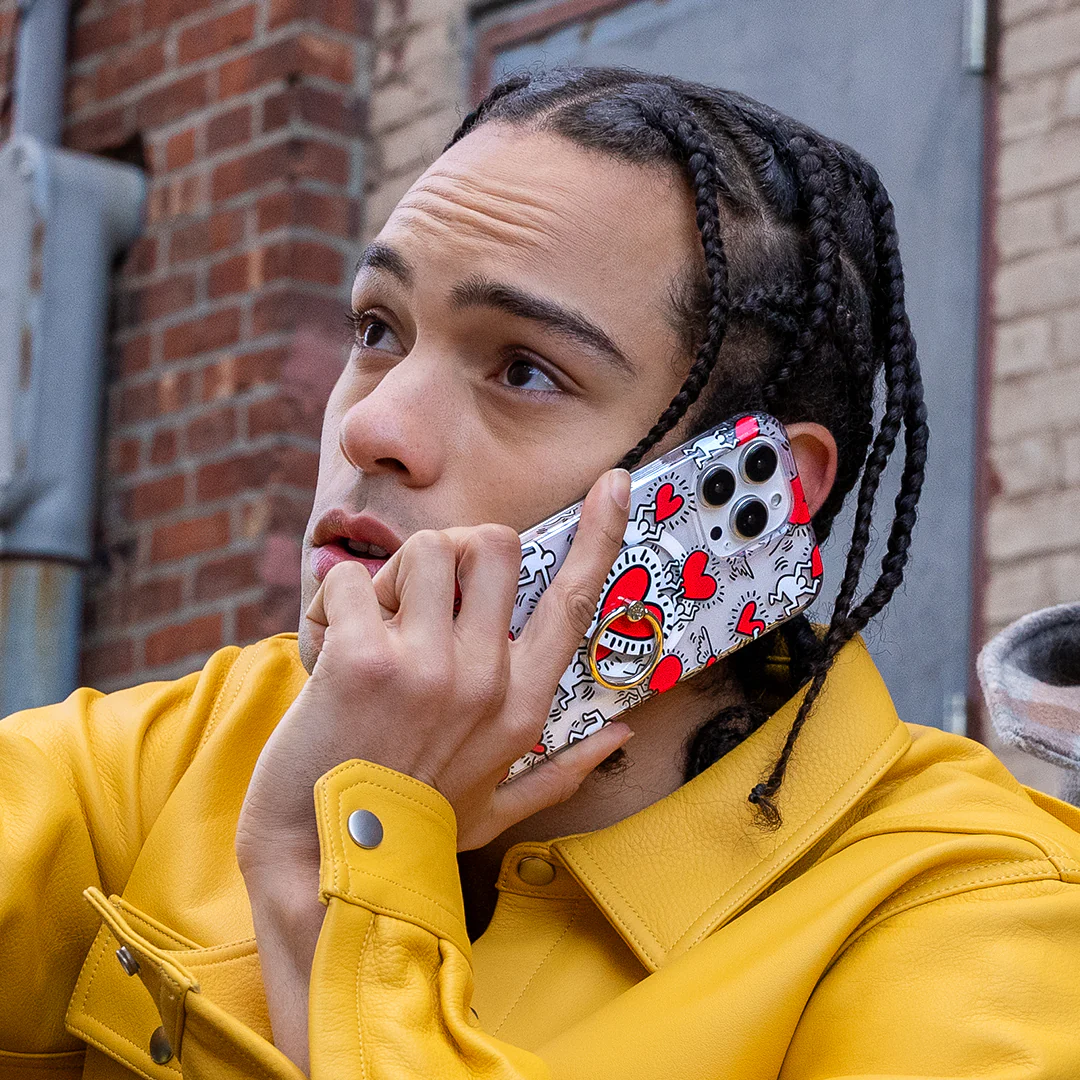 Keith Haring Heart-ist iPhone Case - Image 86