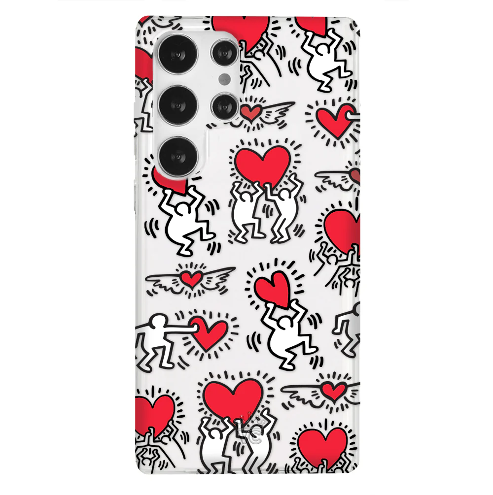 Keith Haring Heart-ist Samsung Case - Image 13