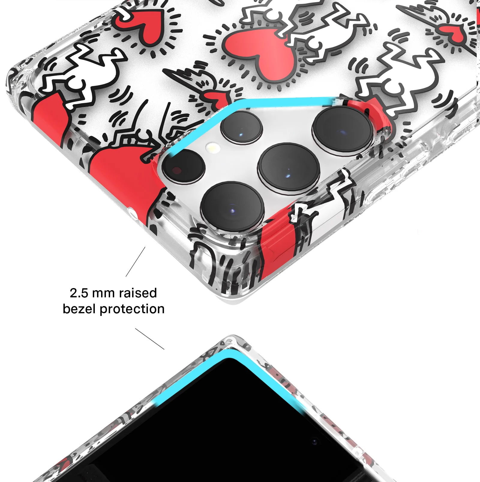 Keith Haring Heart-ist Samsung Case - Image 33