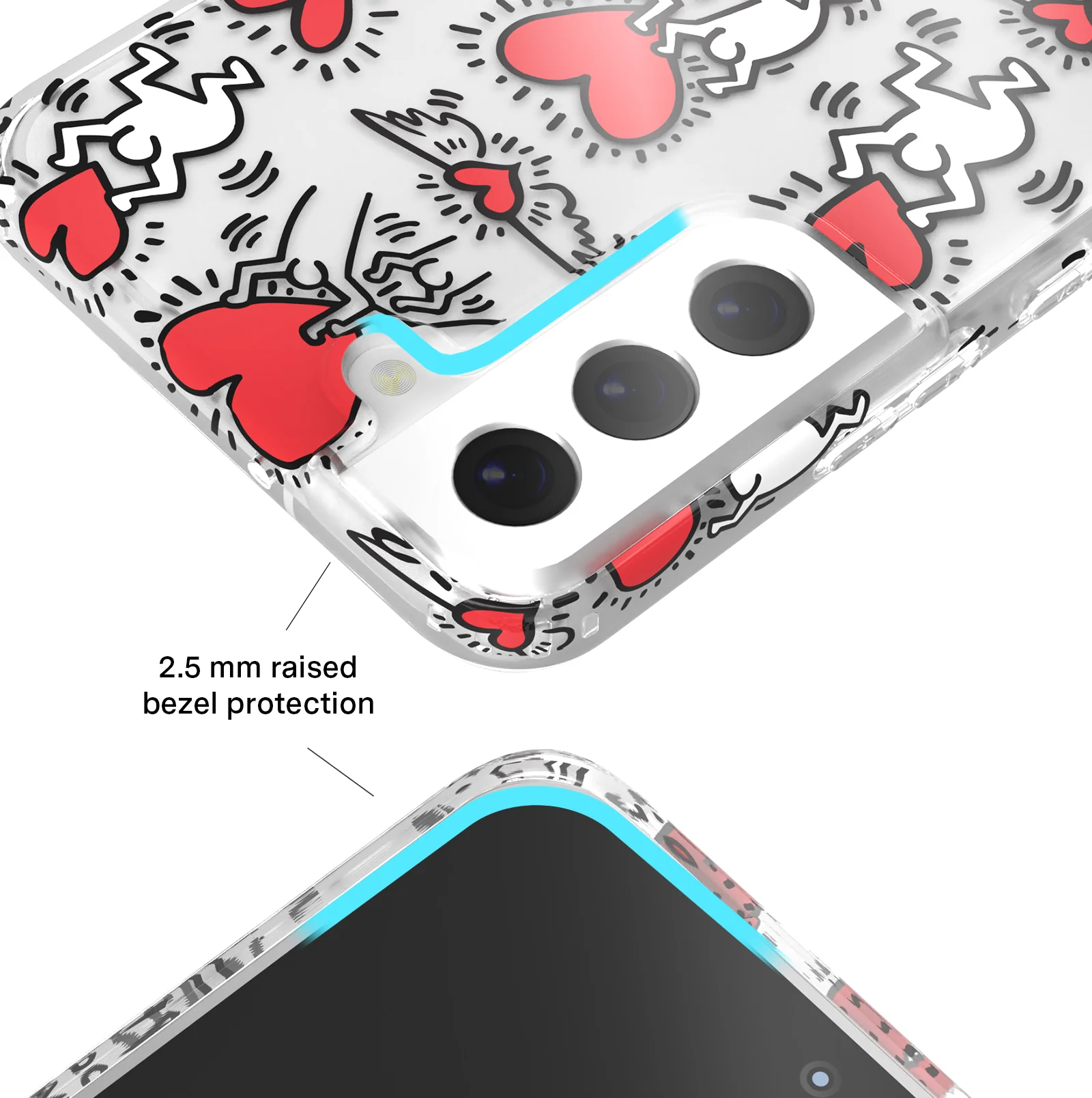 Keith Haring Heart-ist Samsung Case - Image 39