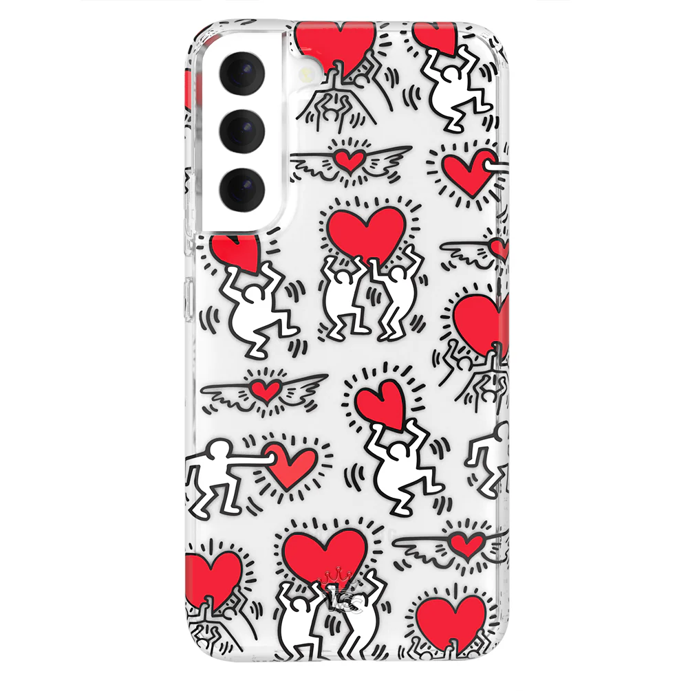 Keith Haring Heart-ist Samsung Case - Image 43