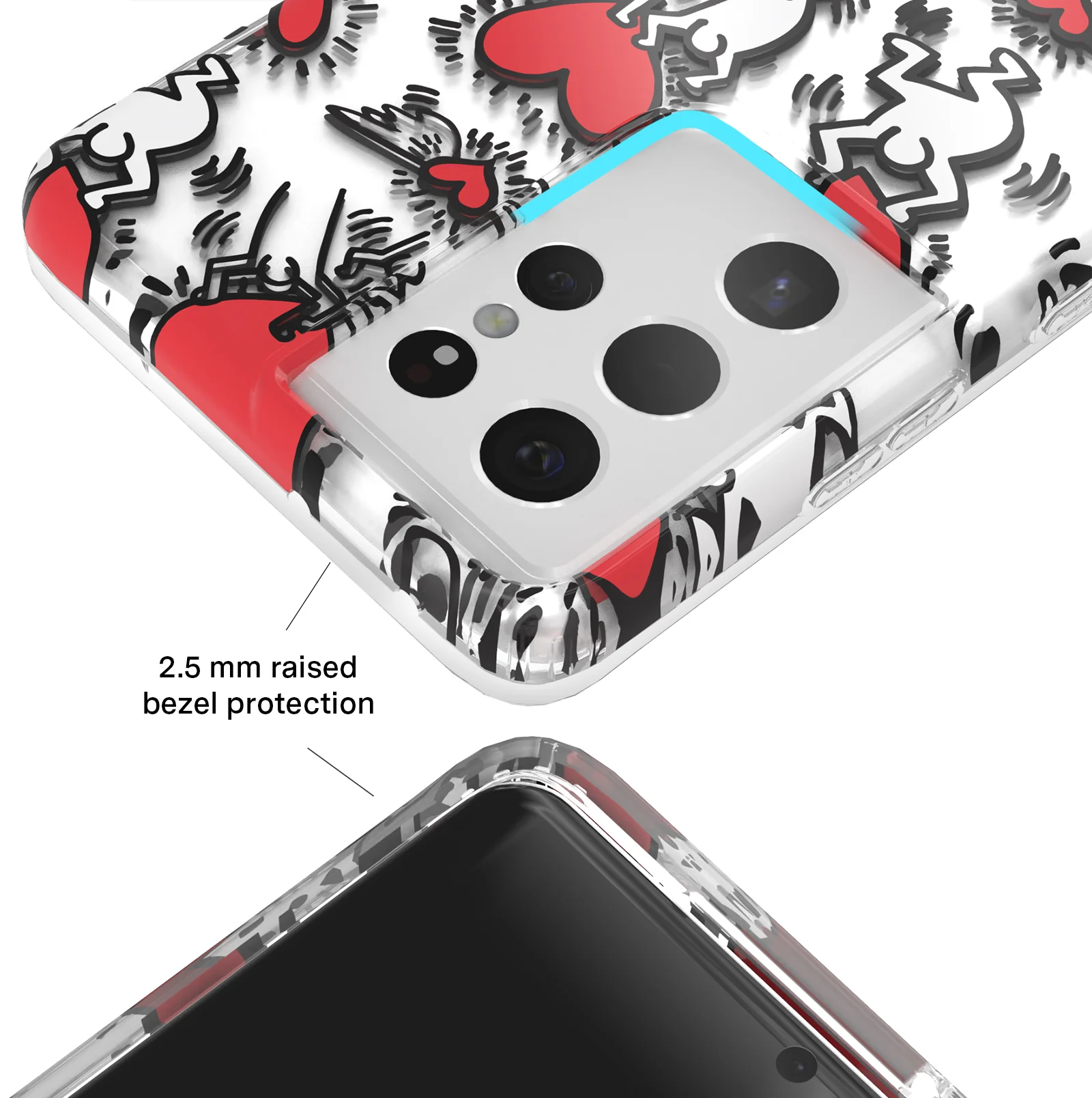 Keith Haring Heart-ist Samsung Case - Image 52