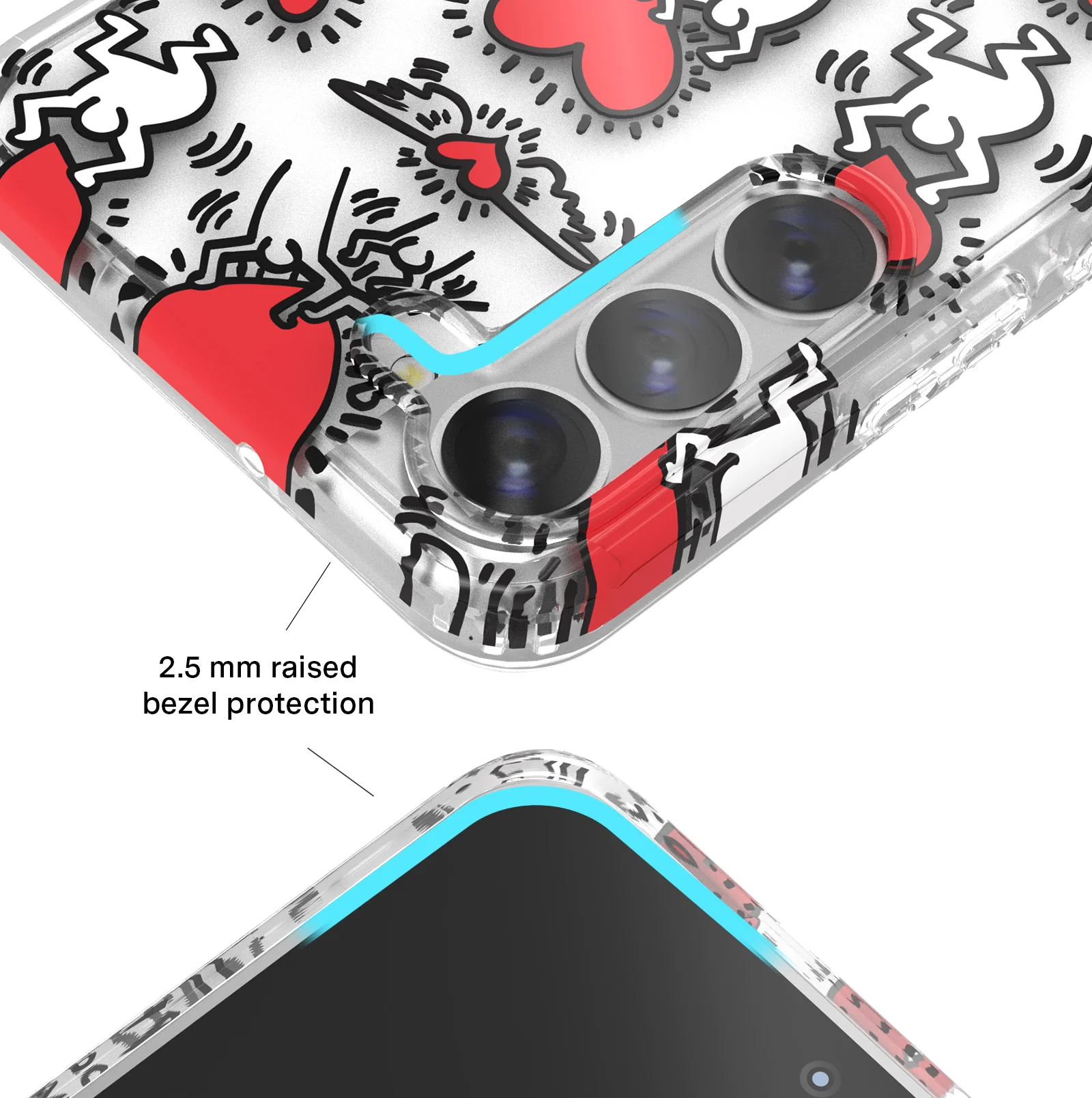 Keith Haring Heart-ist Samsung Case - Image 9