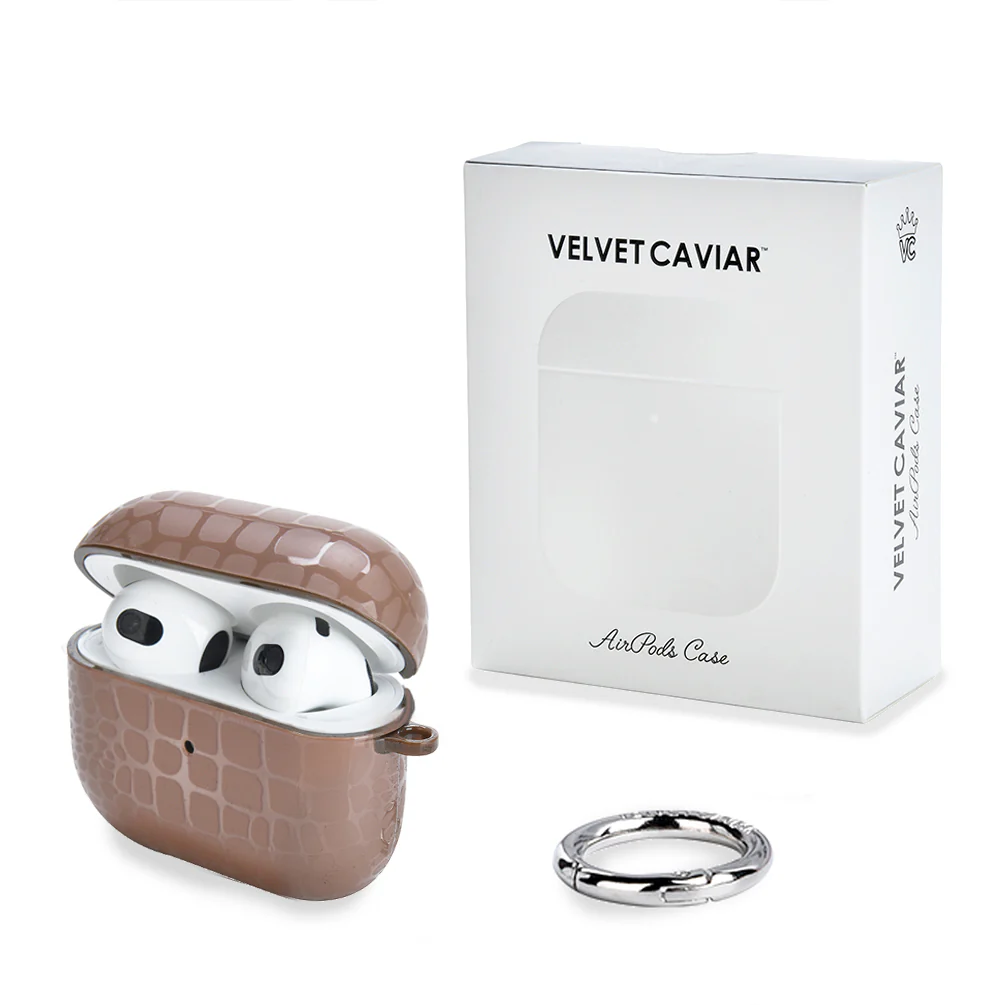 Khaki Croc AirPod Case - Image 15