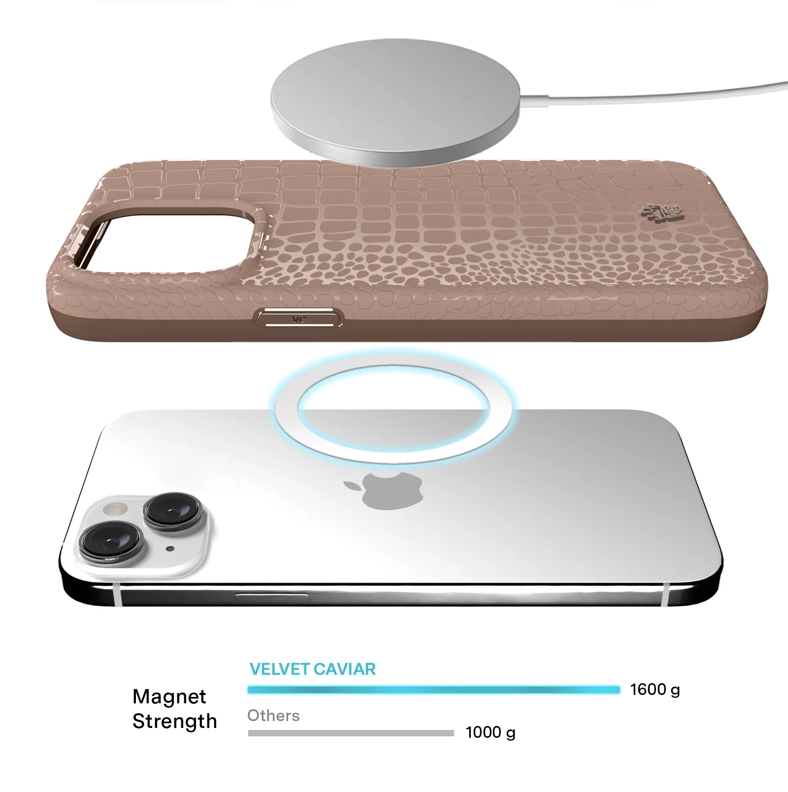 Khaki Croc iPhone Case - Image 100