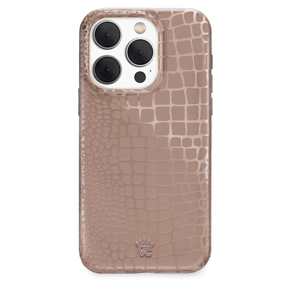 Khaki Croc iPhone Case - Image 103