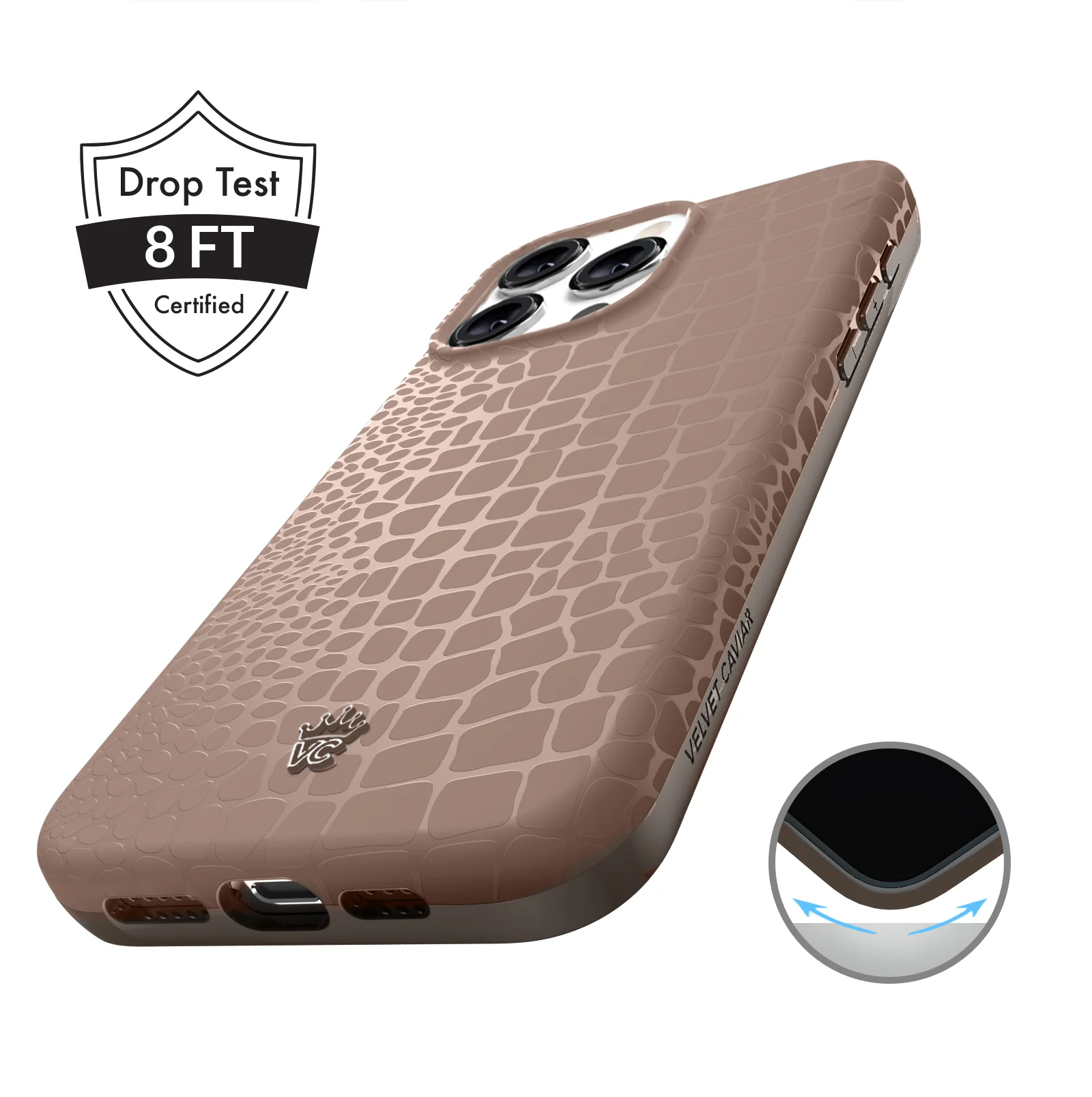 Khaki Croc iPhone Case - Image 107