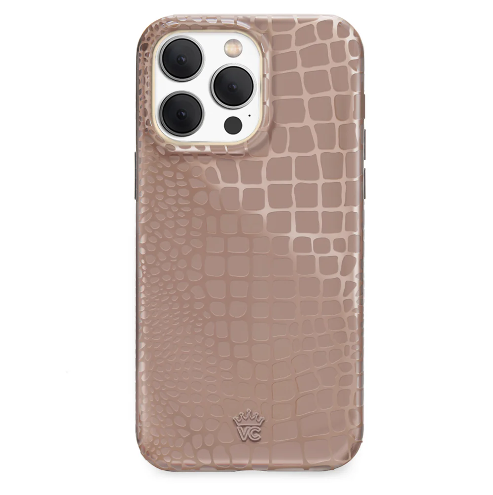 Khaki Croc iPhone Case - Image 109