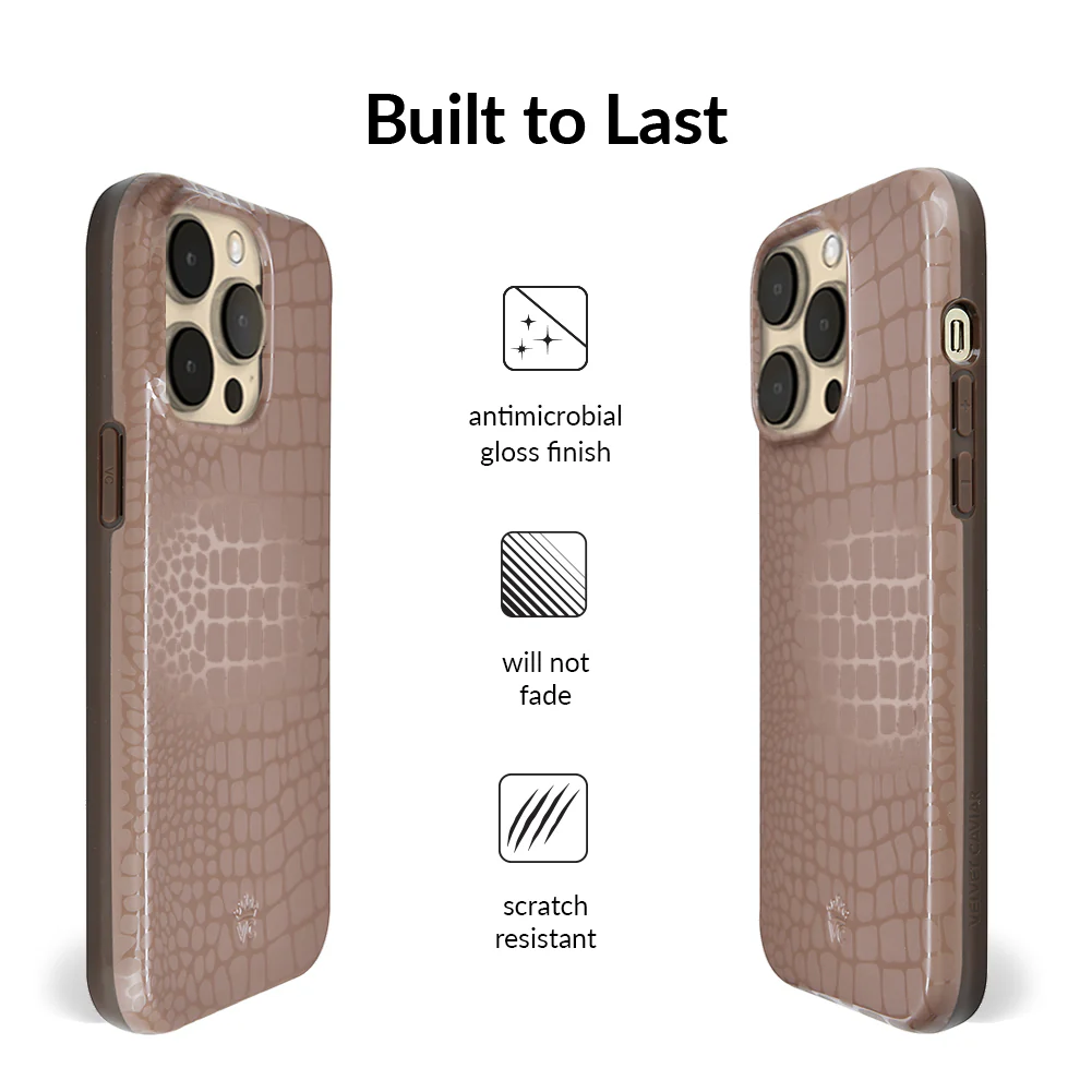 Khaki Croc iPhone Case - Image 11