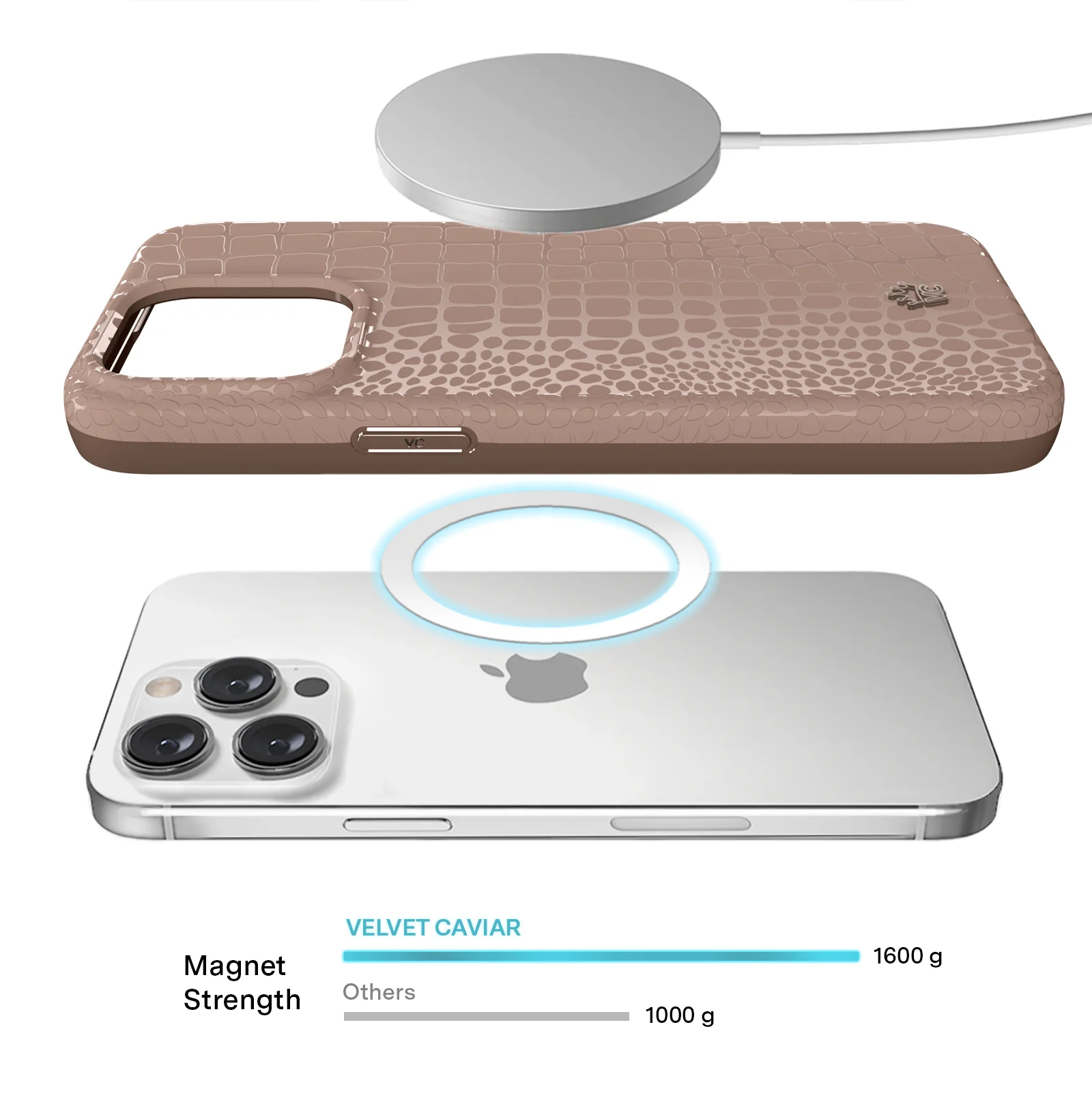 Khaki Croc iPhone Case - Image 112
