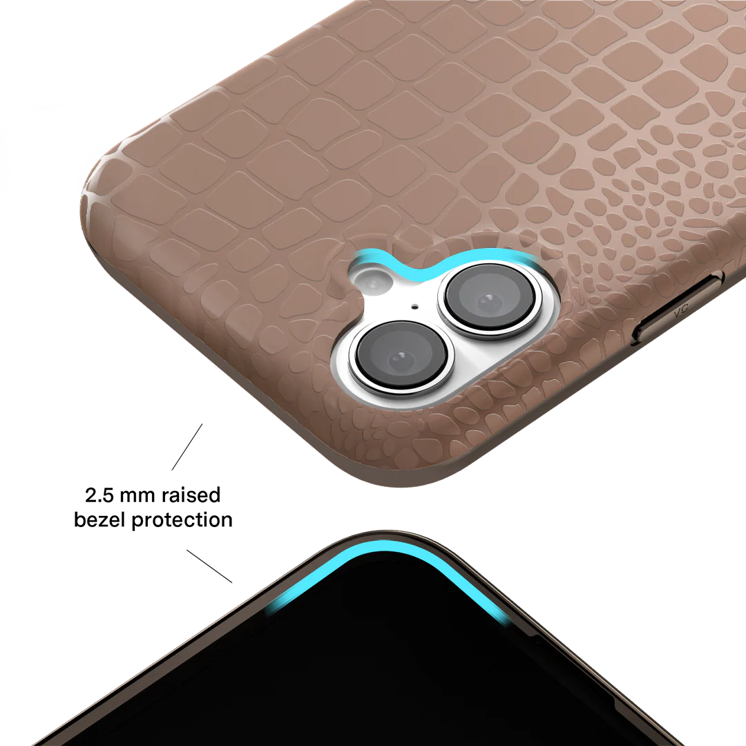 Khaki Croc iPhone Case - Image 135