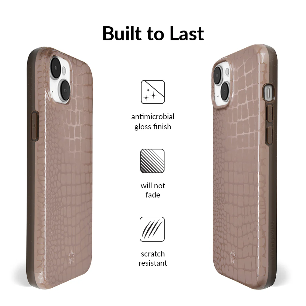 Khaki Croc iPhone Case - Image 23