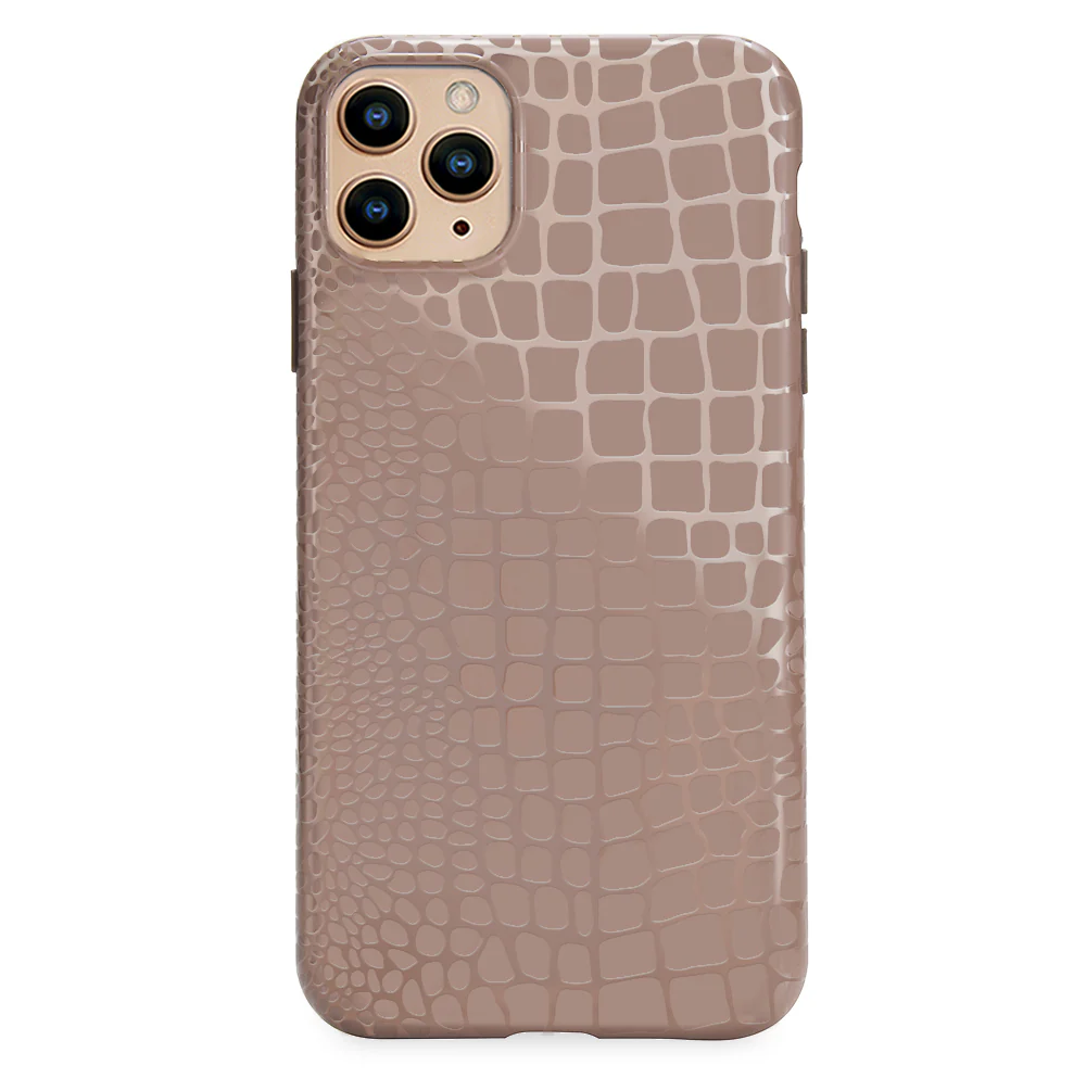 Khaki Croc iPhone Case - Image 73